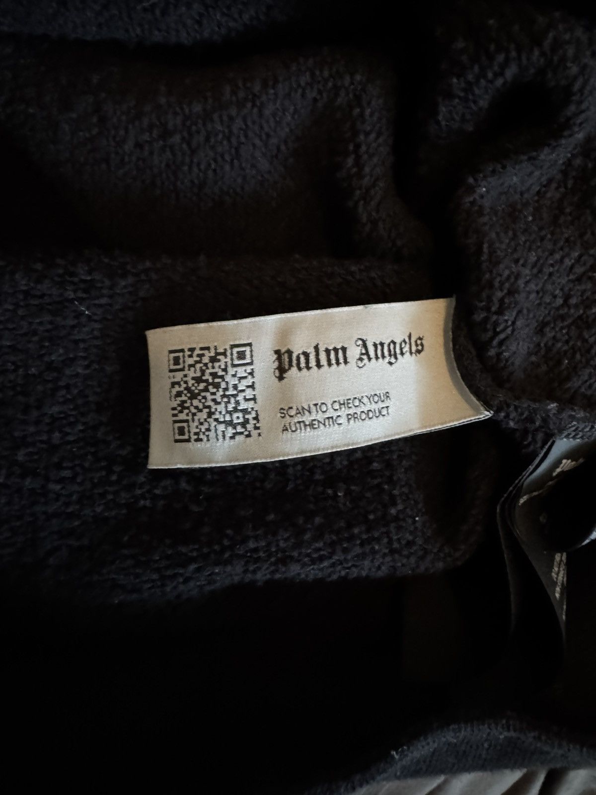 Palm Angels Palm Angels Men's Paris Sprayed Hoodie Black Size US L / EU 52-54 / 3 - 5 Thumbnail
