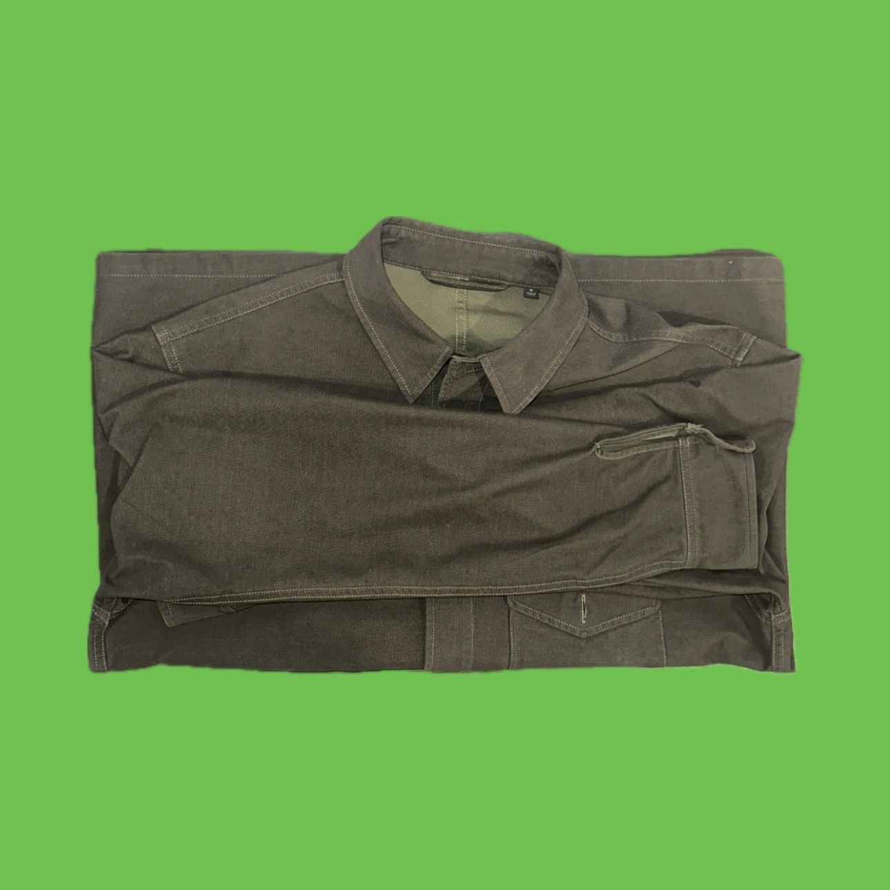 Uniqlo Vest Uniqlo Work Type Green Size US M / EU 48-50 / 2 - 2 Thumbnail