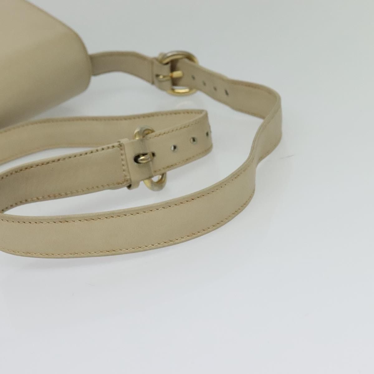 Gucci GUCCI Shoulder Bag Leather Cream Gold Size ONE SIZE - 7 Thumbnail