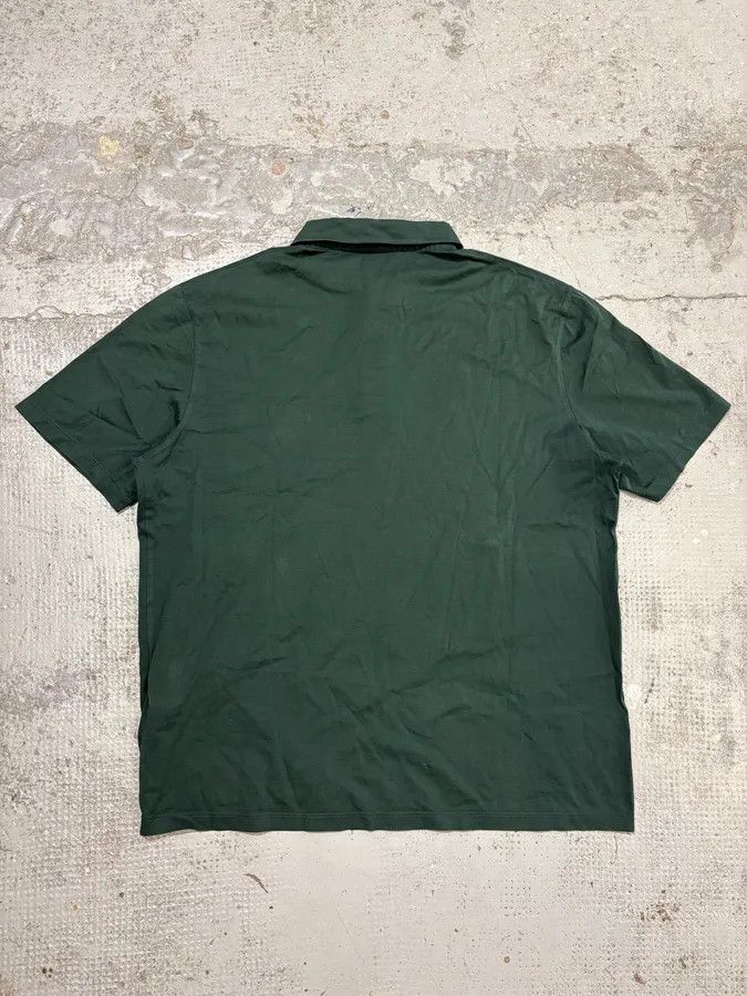 Prada SS2014 Prada Minimalist Olive Logo Polo Size US S / EU 44-46 / 1 - 6 Thumbnail