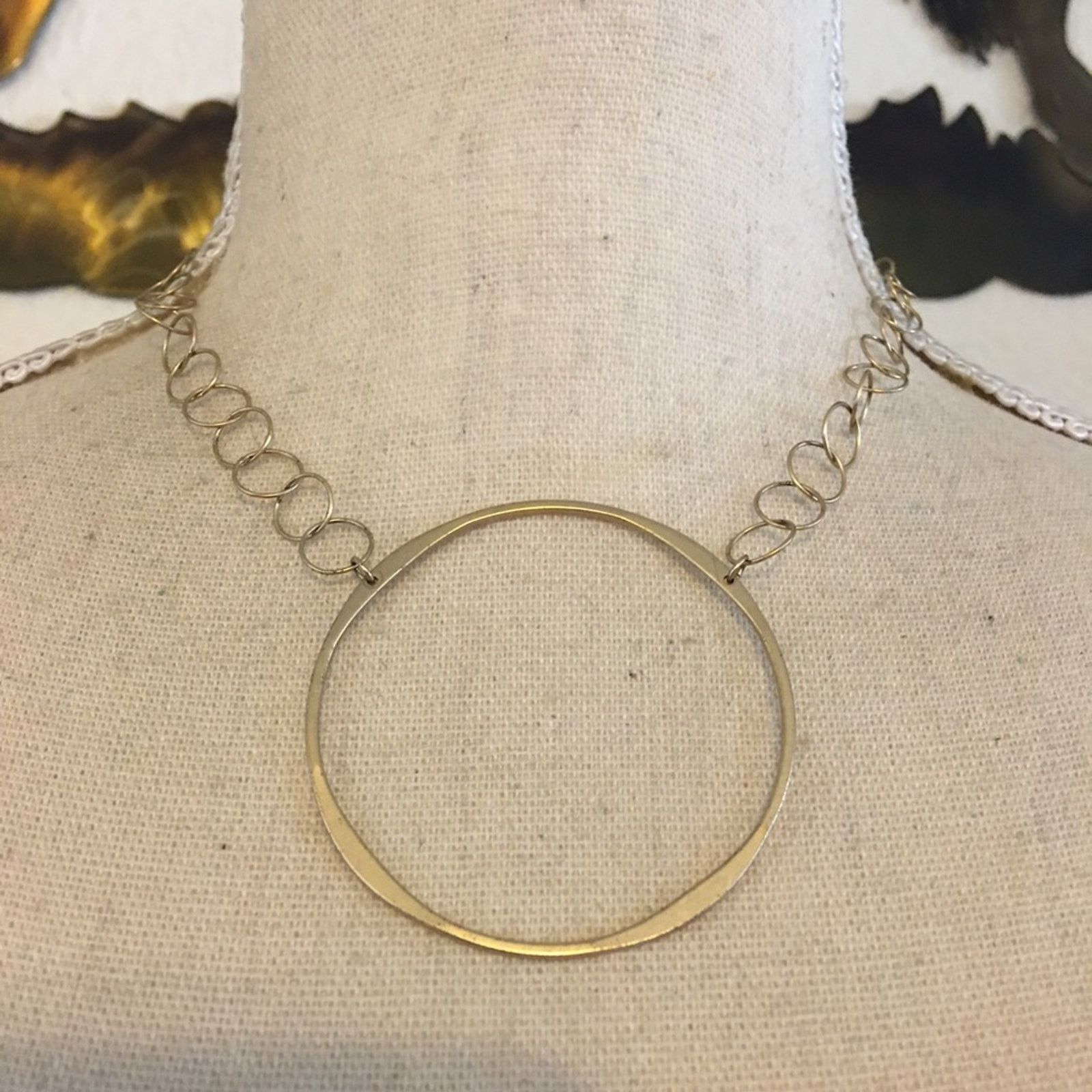 Jewelry Tint gold tone link lightweight necklace Size ONE SIZE - 1 Thumbnail