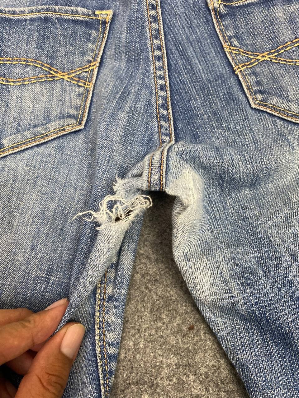 Other abercrombie and fitch cute stretch bootcut distressed denim Size 32" / US 10 / IT 46 - 4 Thumbnail