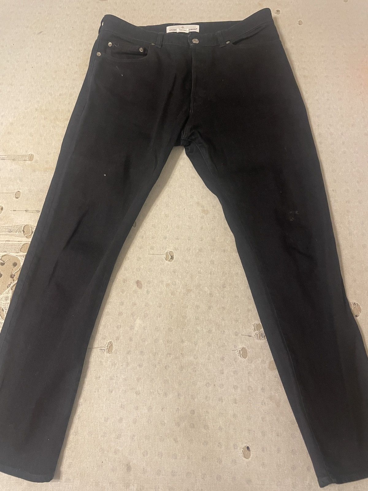 Golden Goose Golden Goose Black Up Jeans Size US 33 - 3 Thumbnail