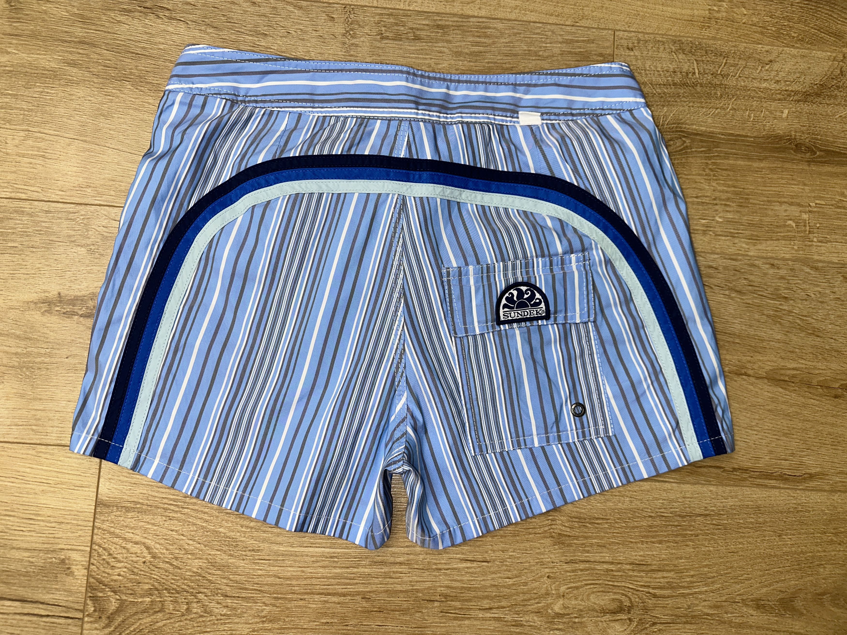 Sundek Sundek 29 Boardshorts Fixed Waist Long Fit Shorts Size 29 Size US 29 - 5 Thumbnail