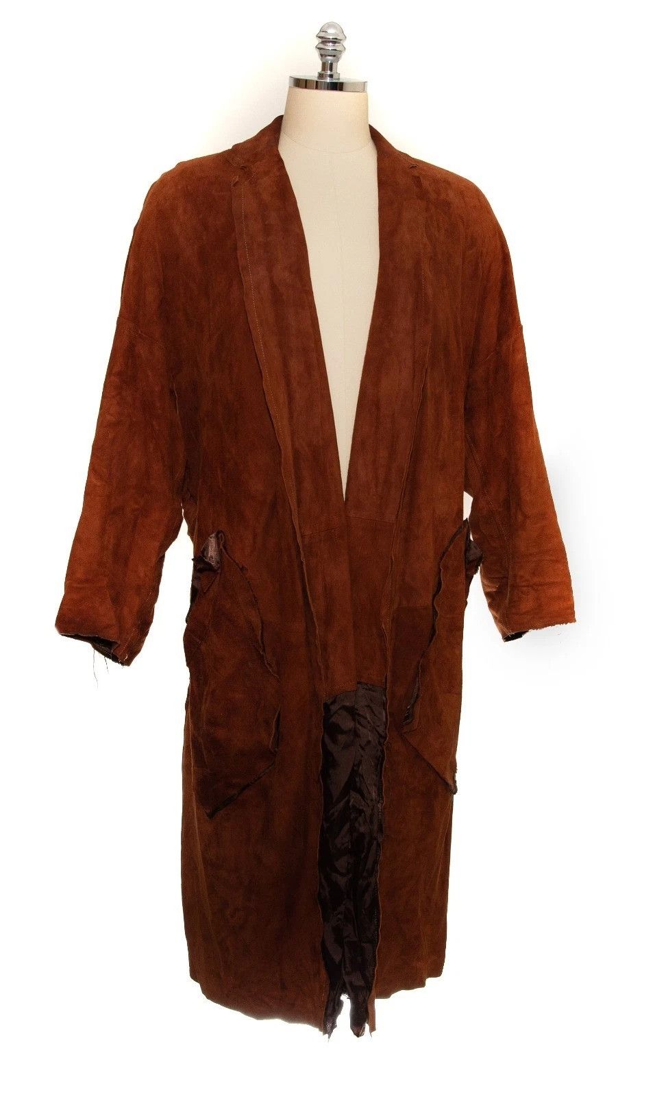Sulvam Sulvam Suede Overcoat Size US M / EU 48-50 / 2 - 1 Thumbnail