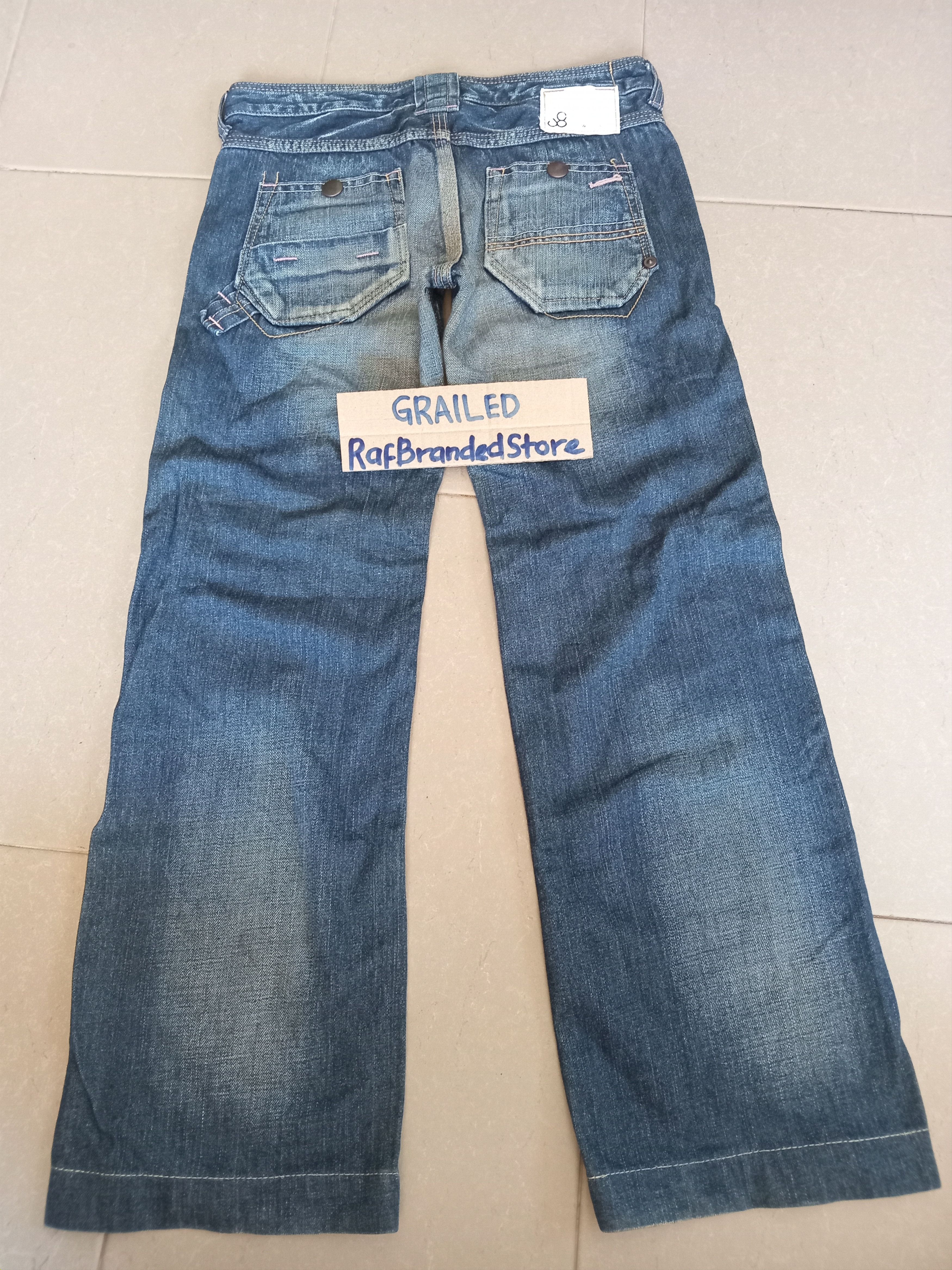 Japanese Brand × Johnbull John Bull Jeans Low-Rise Japanese Design Size 31" - 2 Thumbnail