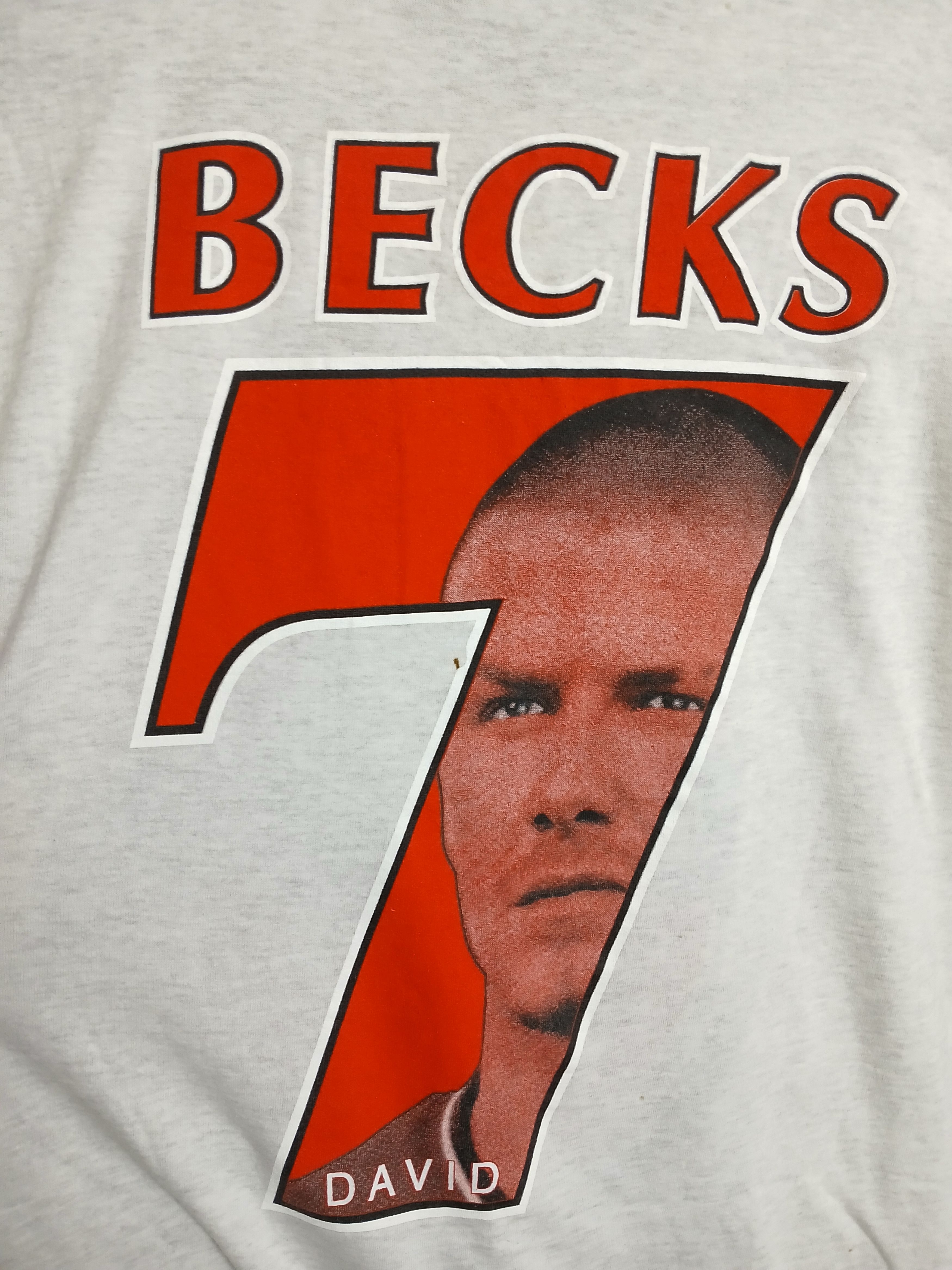 David Beckham Manchester United David Beckham Football T-Shirt Size US M / EU 48-50 / 2 - 3 Thumbnail