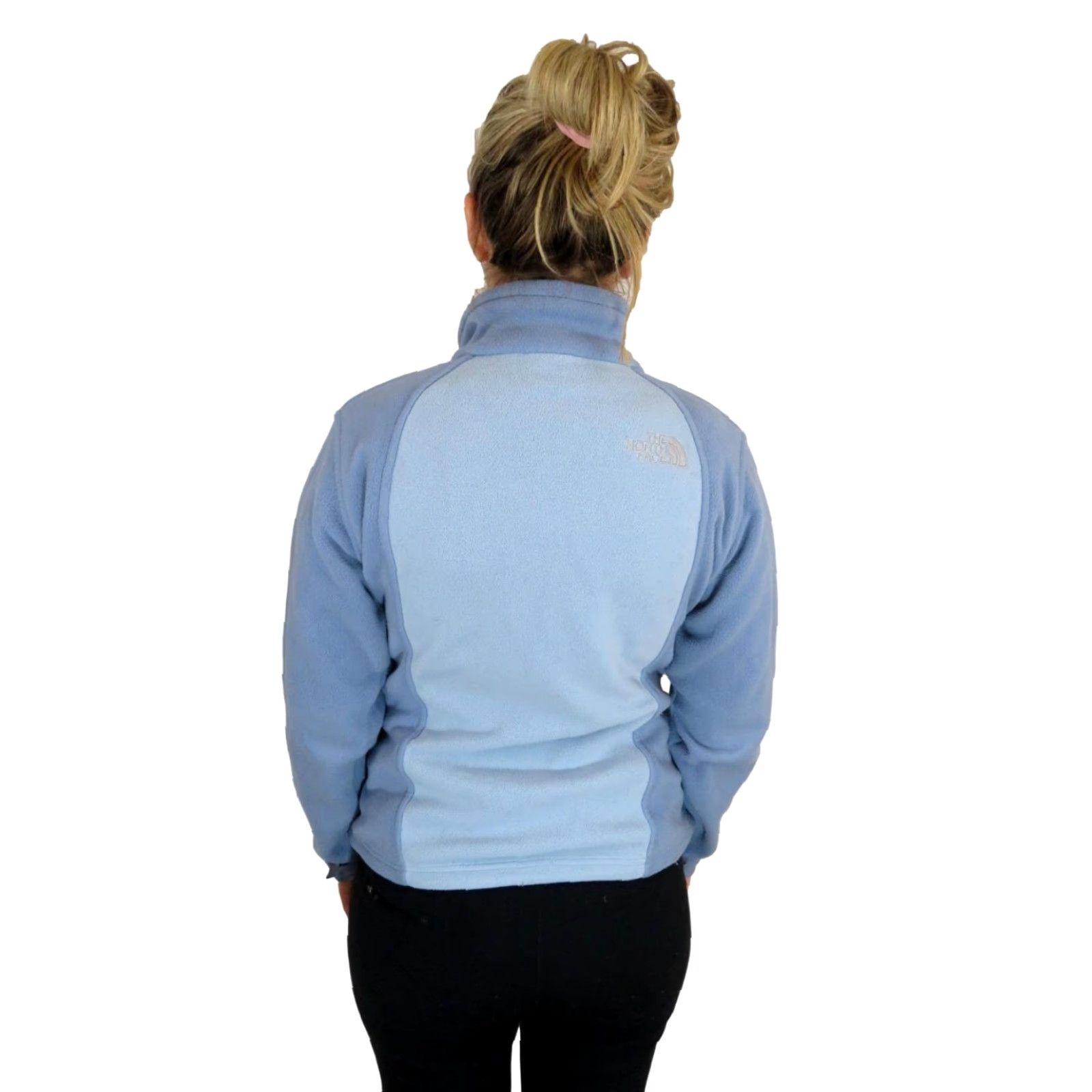 The North Face VINTAGE The North Face Denali Fleece Jacket Womens SZ Small Blue Polartec Coat Full Zip Size S / US 4 / IT 40 - 2 Thumbnail