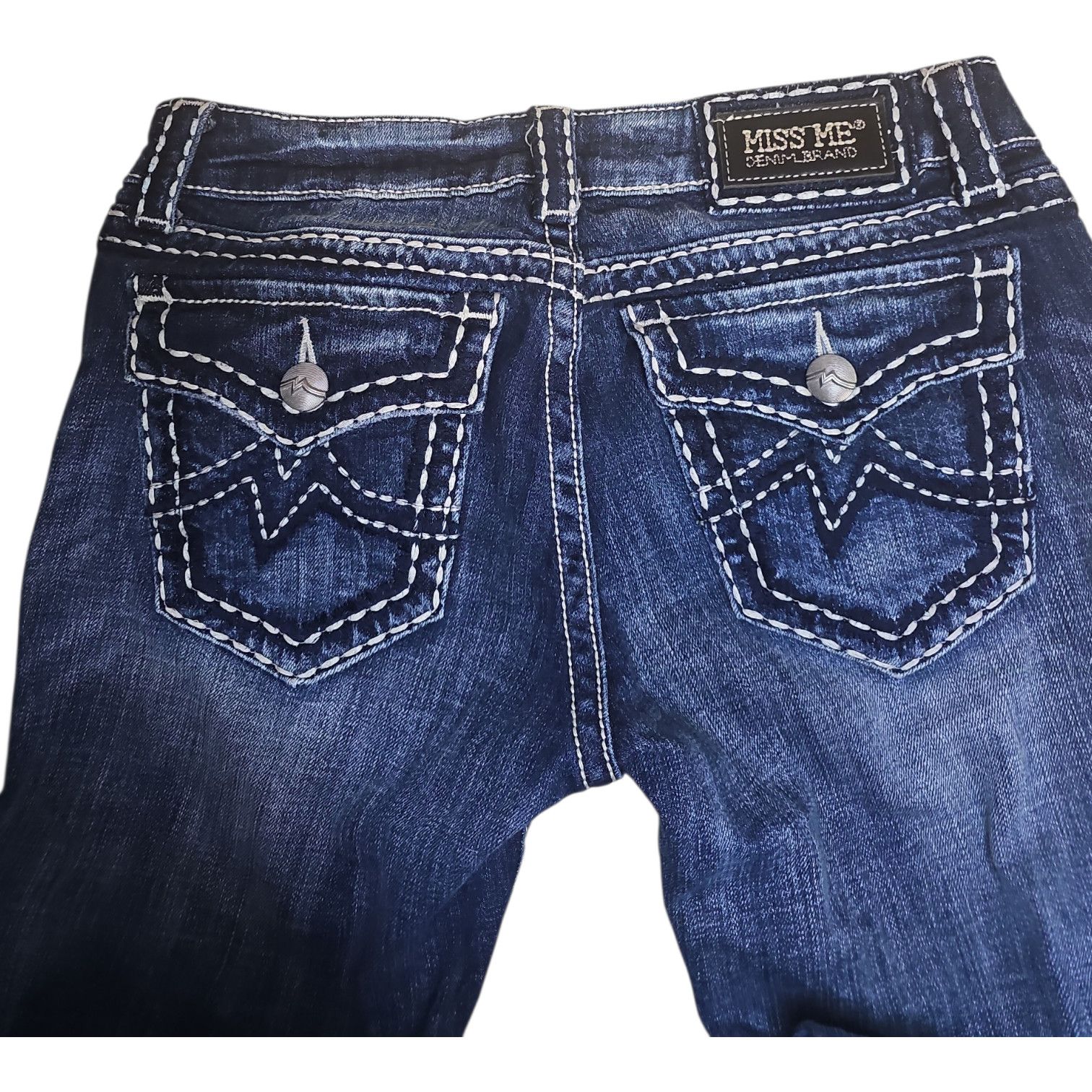 Miss Me Miss Me Irene Straight Jeans Size 30 Size 30" / US 8 / IT 44 - 4 Thumbnail