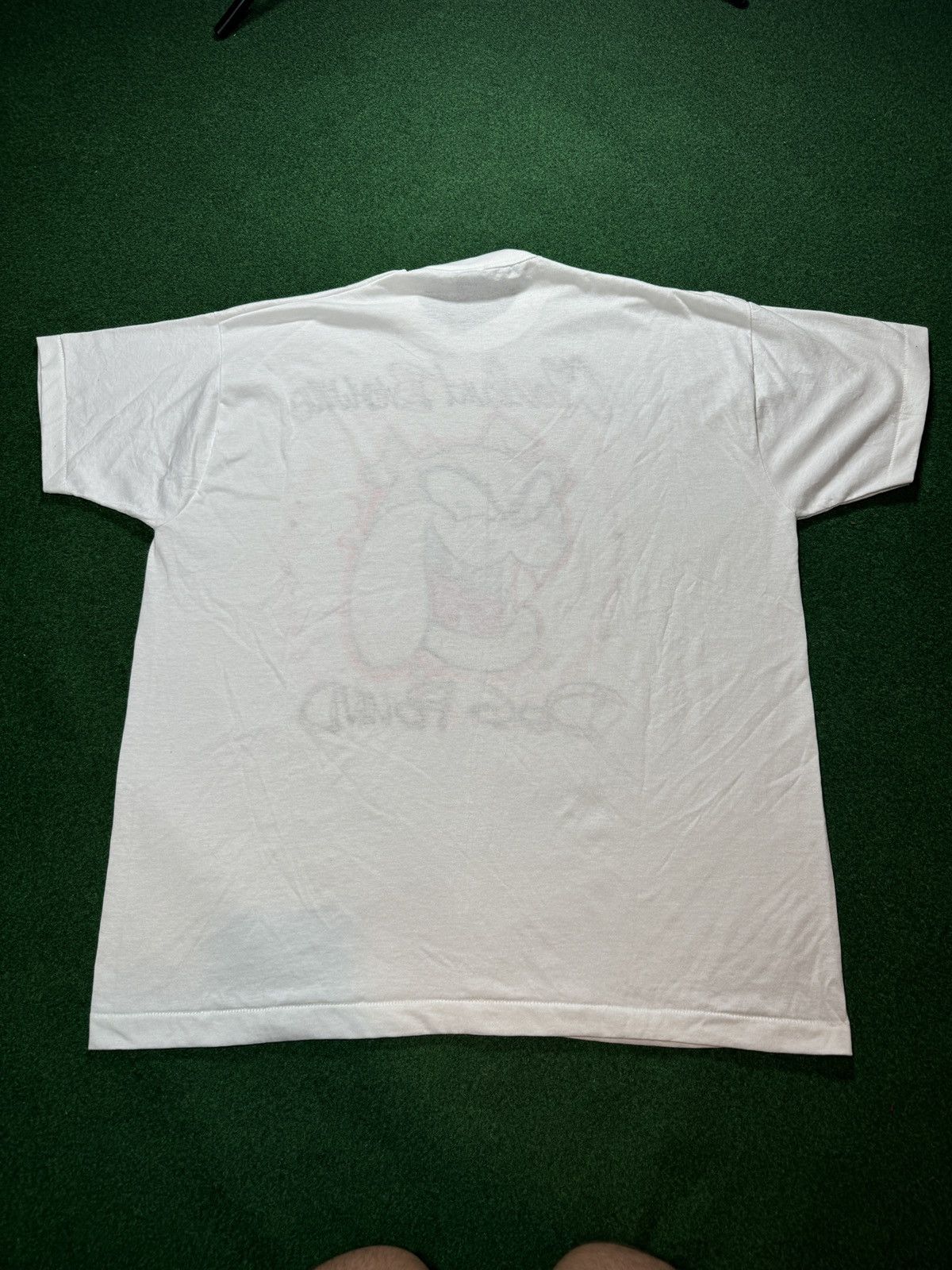 Fruit Of The Loom × Vintage Vintage 90s Cleveland Browns Dawg Pound Air Brush T Shirt Size US XXL / EU 58 / 5 - 4 Thumbnail