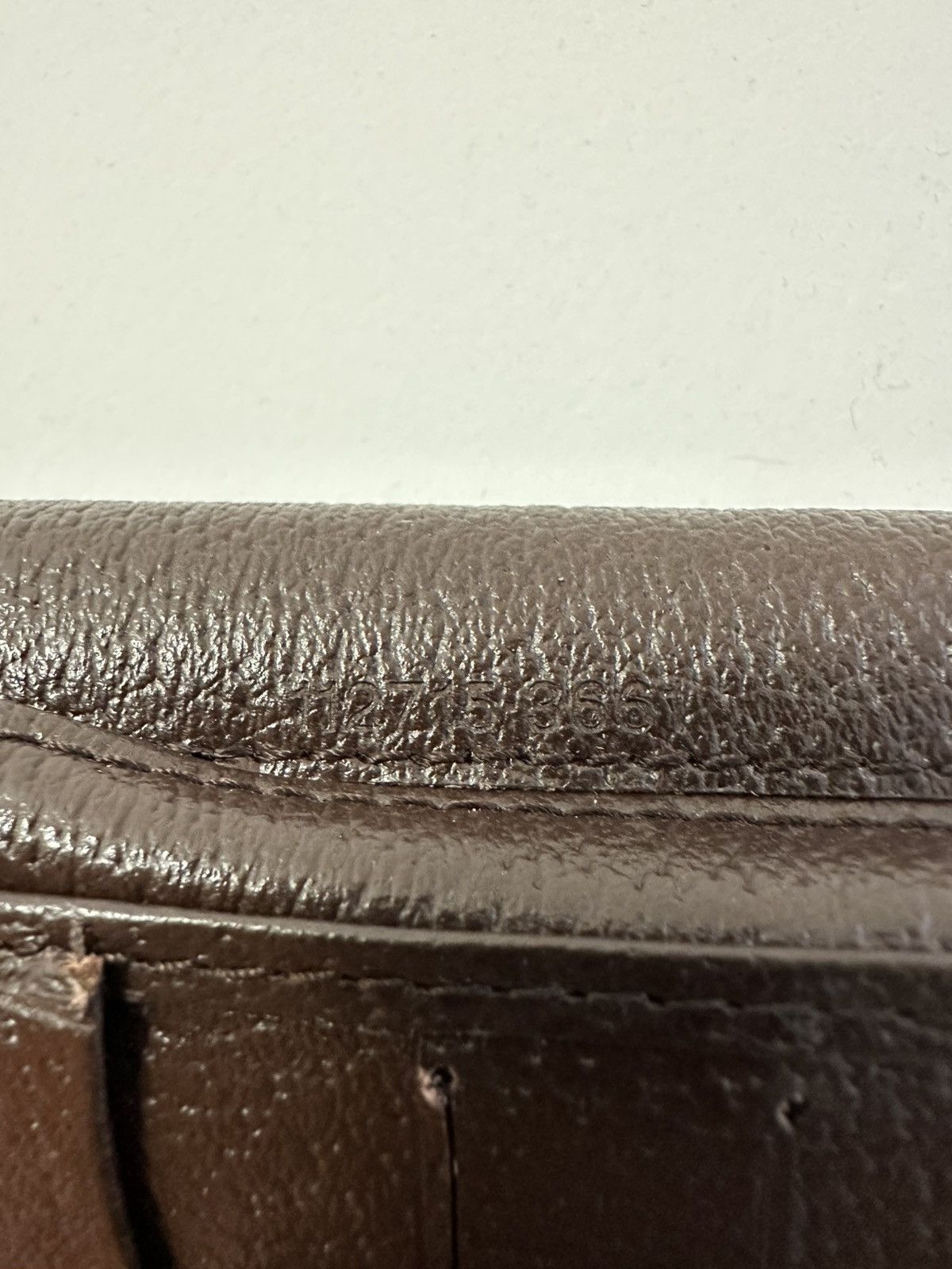 Gucci Gucci Canvas Continental Monogram Clutch Wallet 112715 3661 Size ONE SIZE - 10 Thumbnail