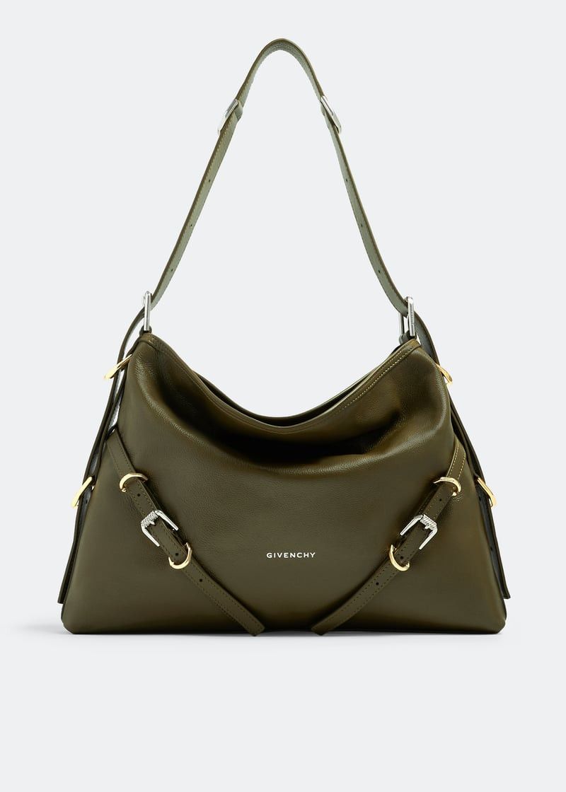 Givenchy o1srvl11e0625 Size:OS/ Voyou Medium Bag in Green Size ONE SIZE - 1 Thumbnail