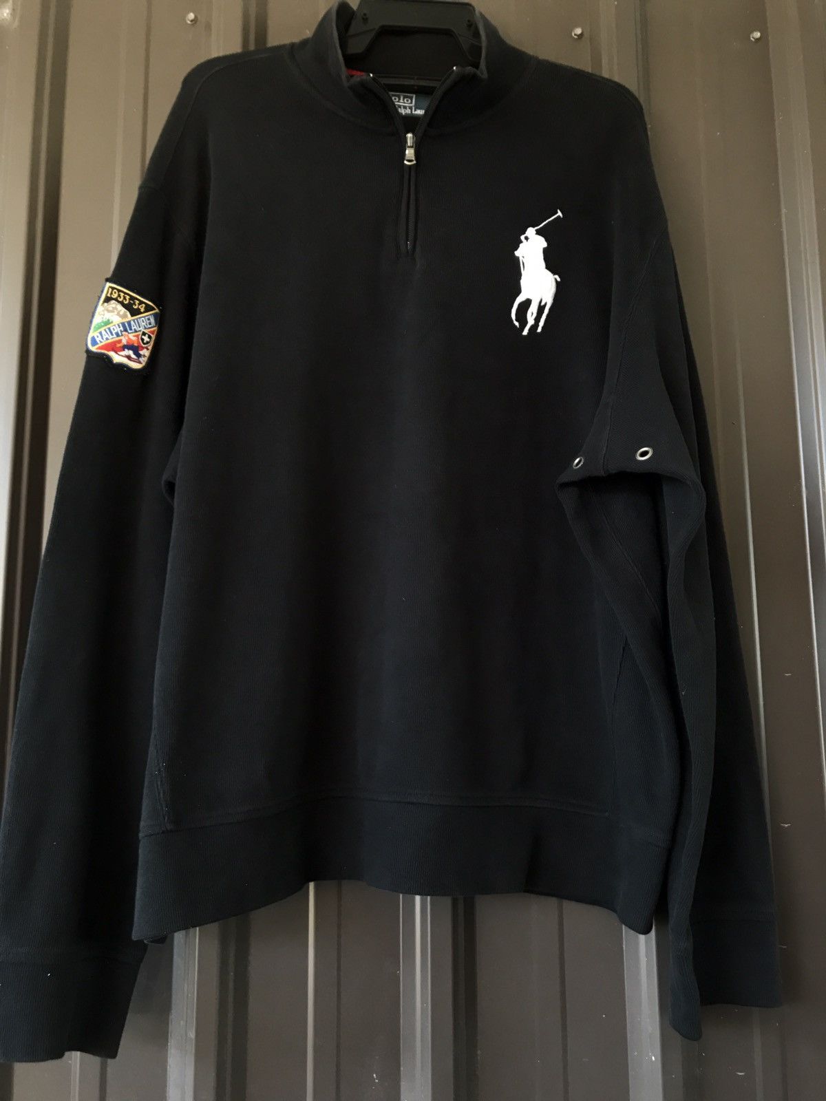 VTG Ralph Lauren Big Logo&Ski Patch LongSleeve Sweatshirt