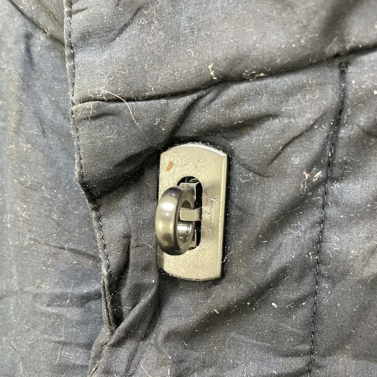 Salvatore Ferragamo × Vintage Salvatore Feragamo Made In Italy Waxed Jacket Size US M / EU 48-50 / 2 - 8 Thumbnail