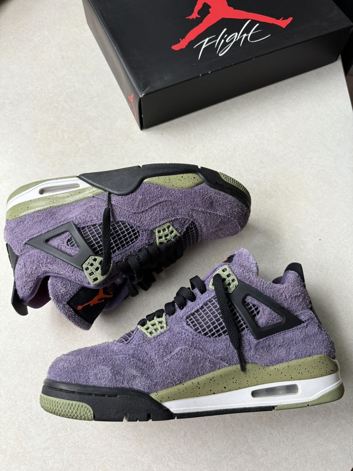 Air jordan 4 retro canyon purple