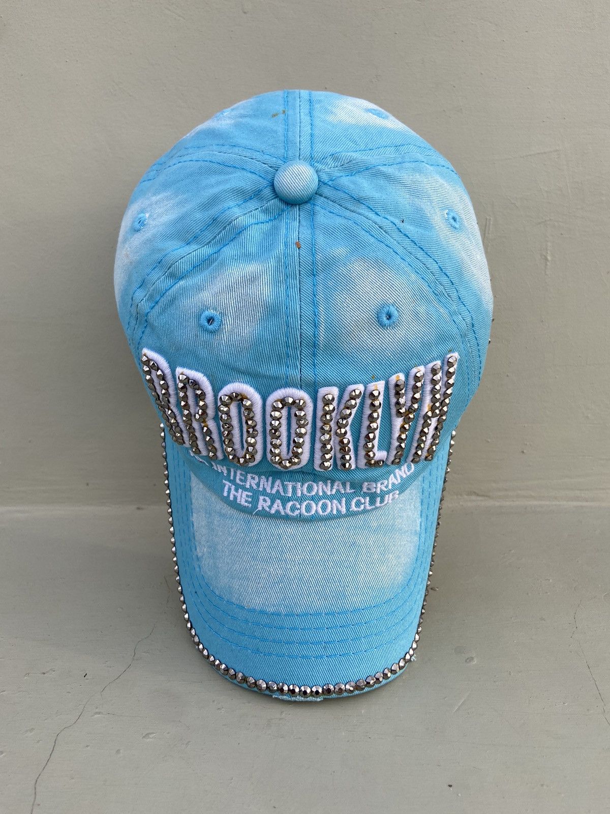 If Six Was Nine 2000s t2cap brooklyn denim hat blue washed Size ONE SIZE - 7 Thumbnail