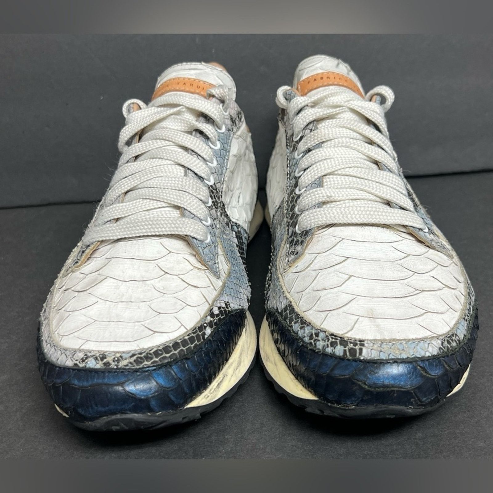 Other Fabrice Tardieu Runner Authentic Baby Python Shoes 44 $498 Size US 10 / EU 43 - 5 Thumbnail
