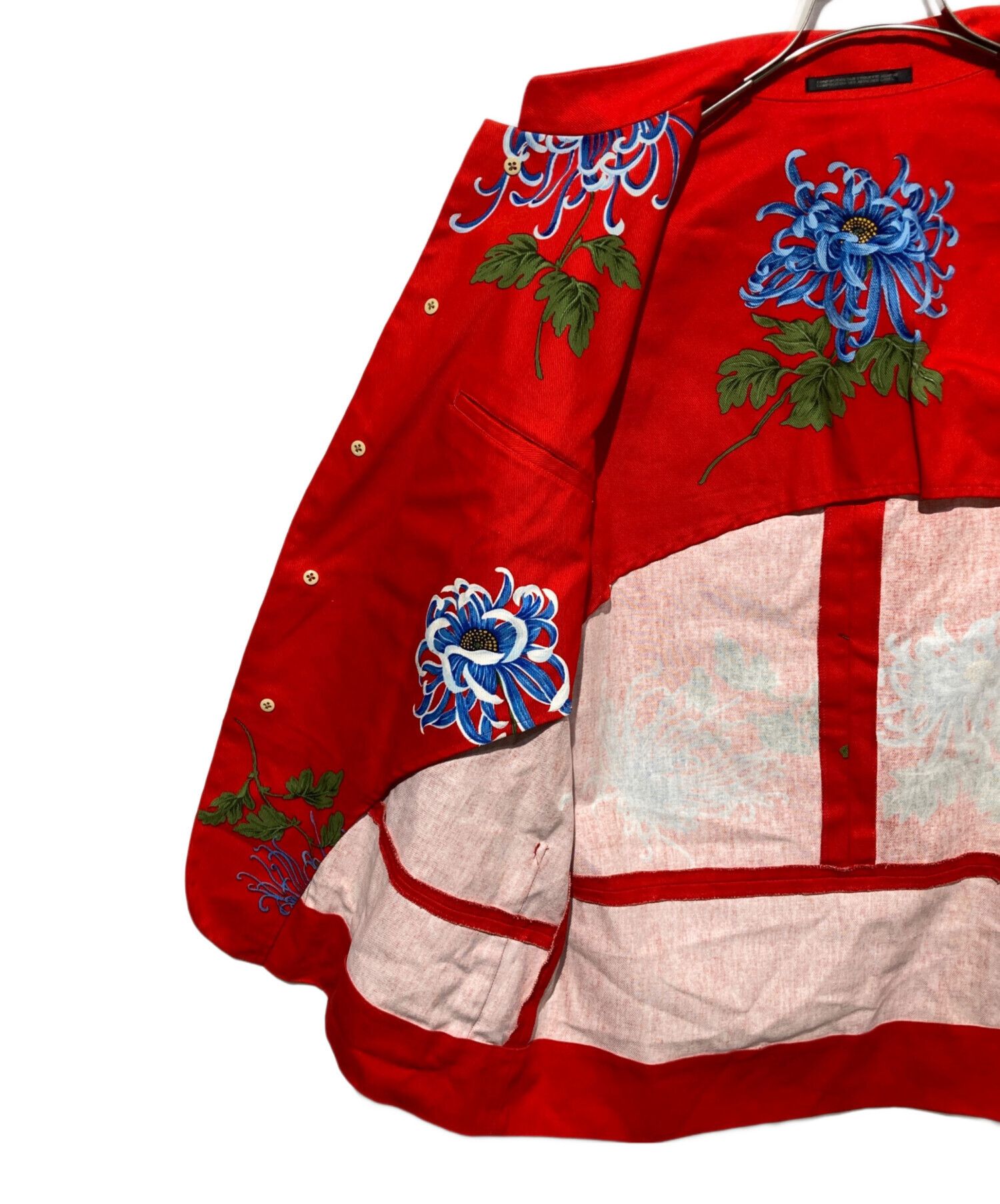 Yohji Yamamoto Yohji Yamamoto pour homme 96SS flower print jacket Size US M / EU 48-50 / 2 - 9 Thumbnail