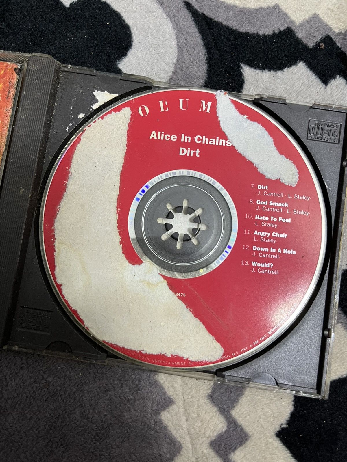 Band Tees Rare Alice in chains dirt 1992 CD Size ONE SIZE - 6 Thumbnail