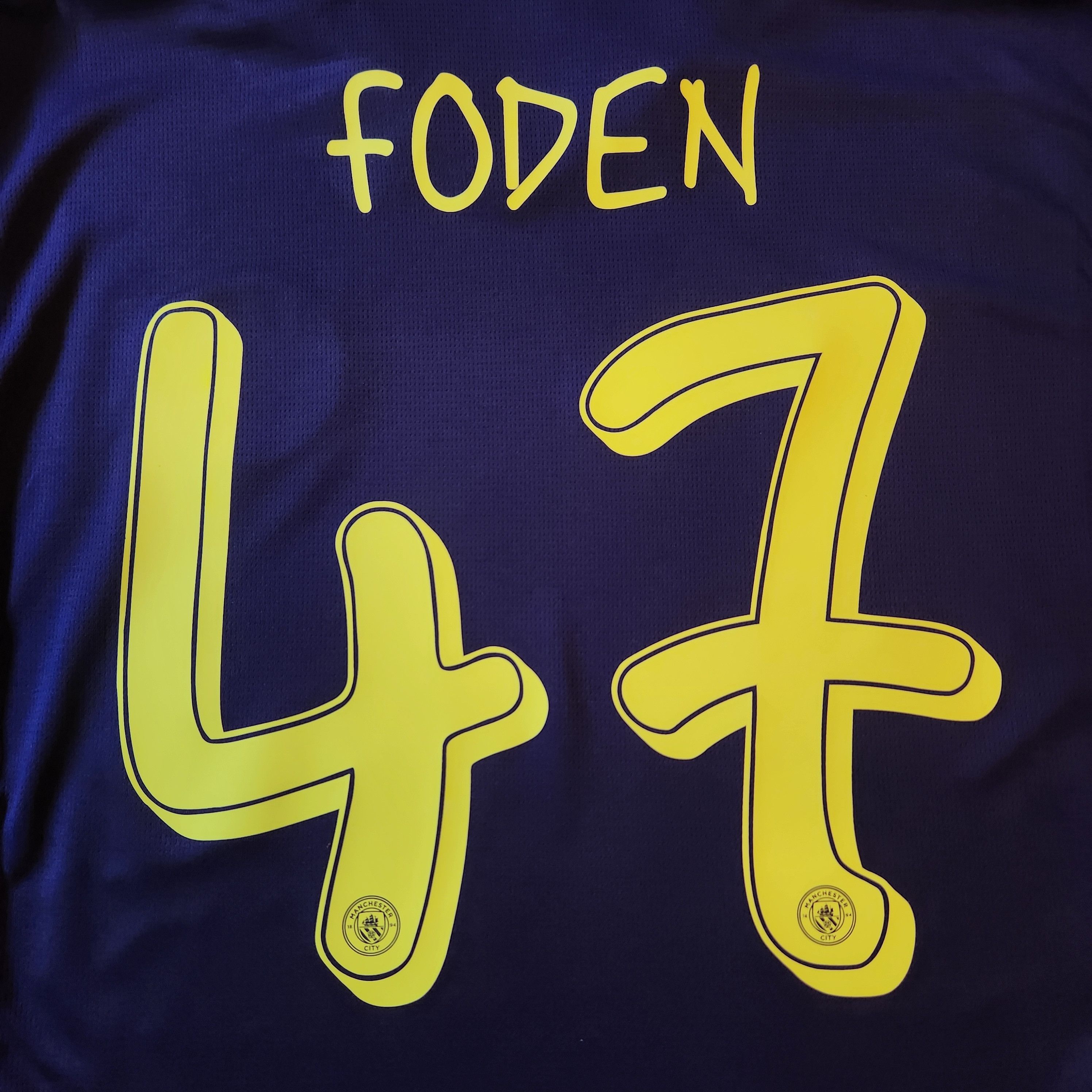 Puma Authentic Manchester City FODEN 2024-2025 24/25 Away Carabao Size US M / EU 48-50 / 2 - 3 Thumbnail