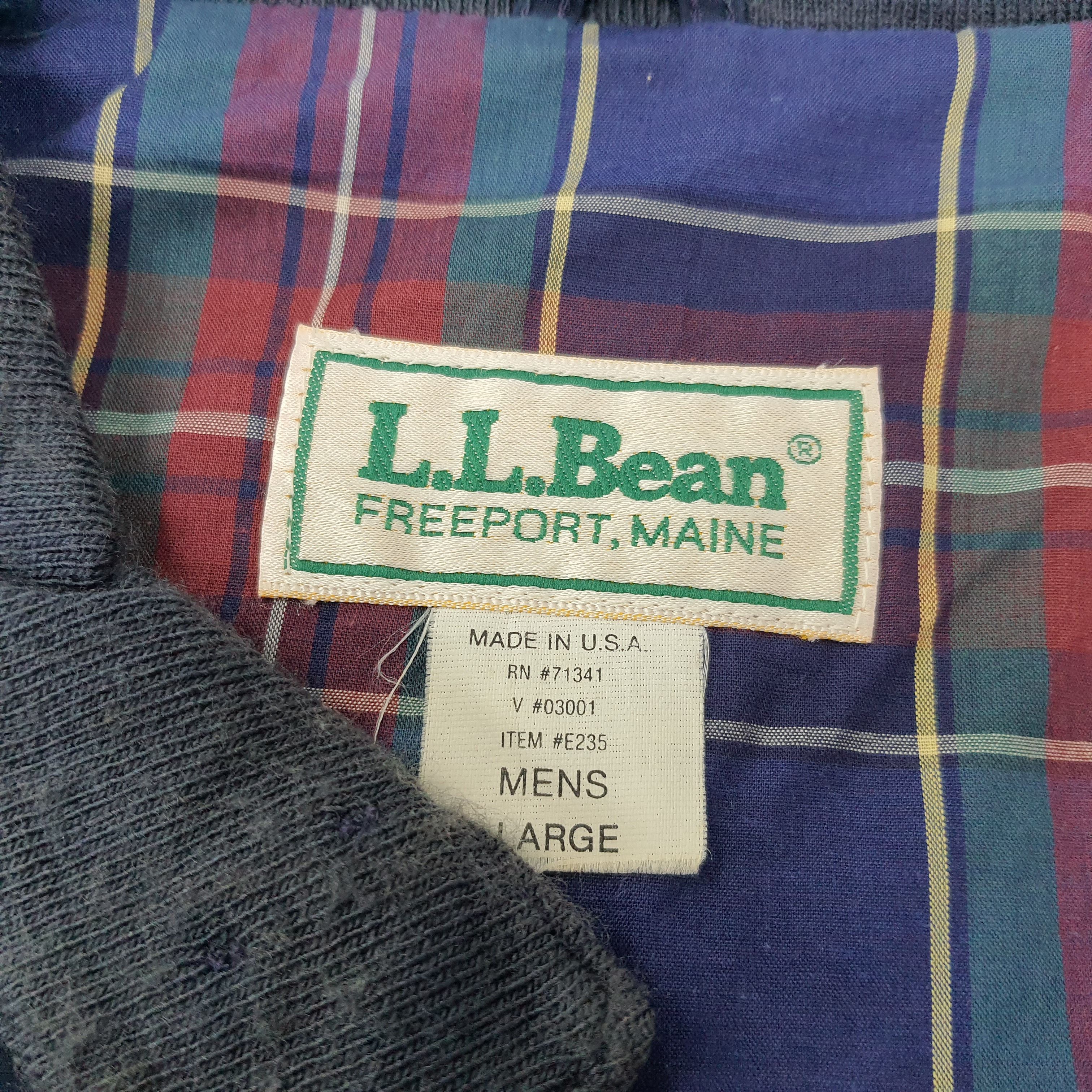 L.L. Bean × Vintage Vintage L.L. Bean Casual Outdoor Style Jacket C234N7 Size US L / EU 52-54 / 3 - 4 Thumbnail