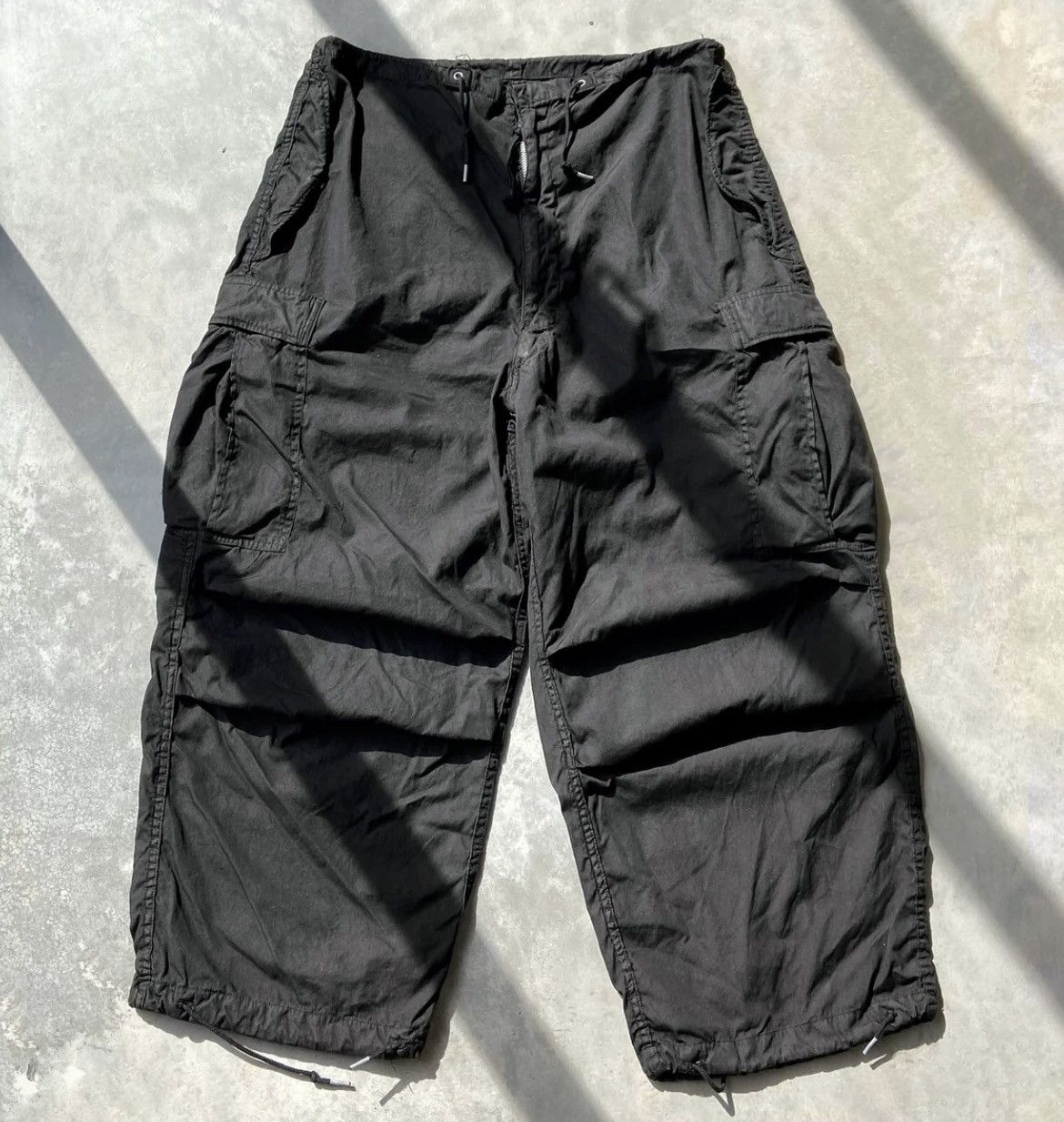 Vintage 1990S VINTAGE MILITARY CARGO OVERPANTS Size US 34 / EU 50 - 5 Thumbnail