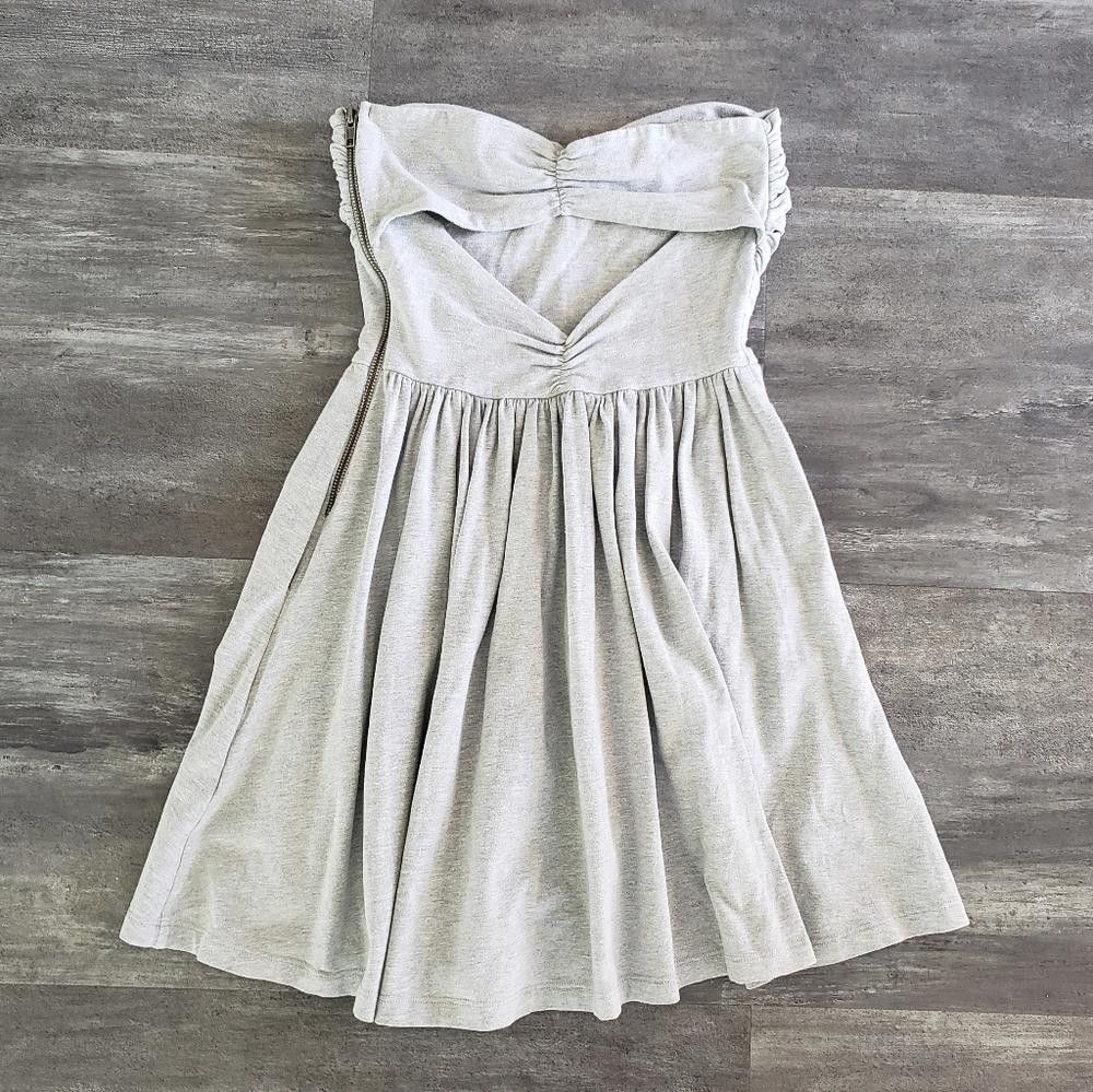 Designer Grey Babydoll Elizabeth And Jainey Mini Size S / US 4 / IT 40 - 2 Thumbnail