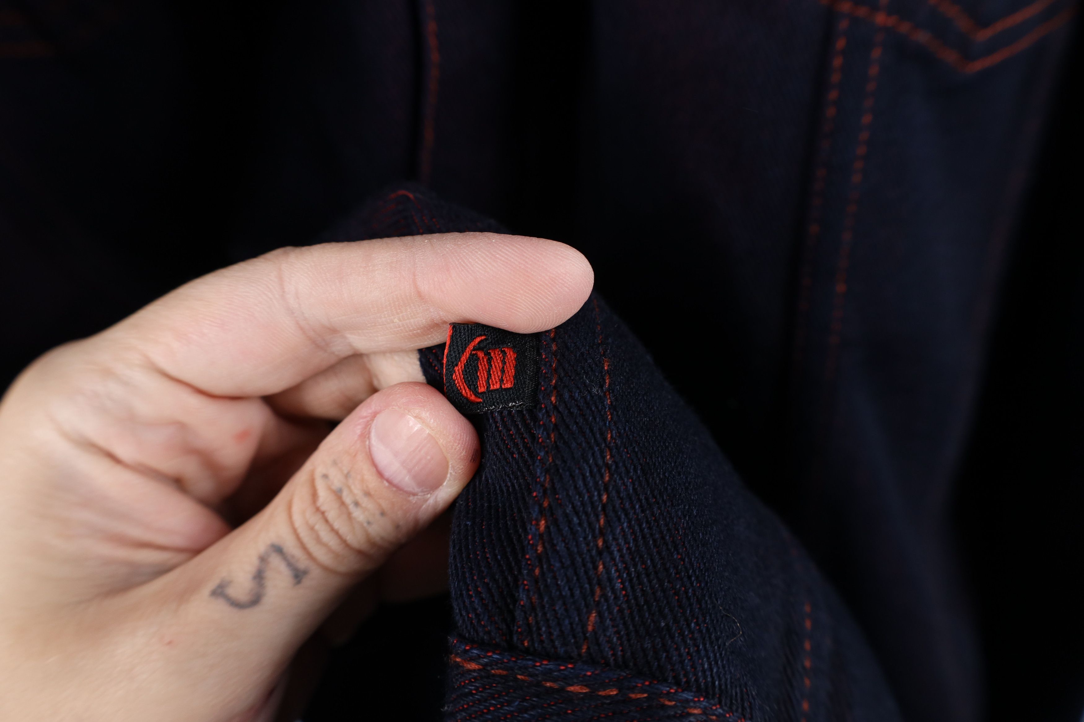 Vintage Vintage 90s Y2K Streetwear Denim Jean Trucker Jacket Indigo Size US XXL / EU 58 / 5 - 4 Thumbnail