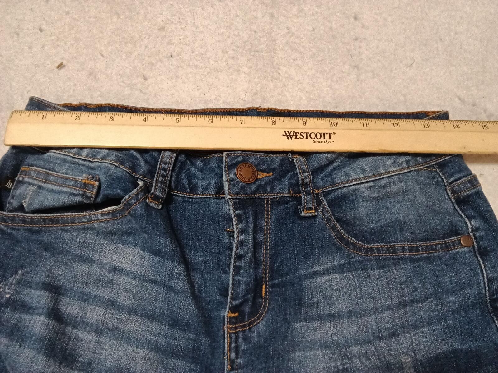 Other Judy Blue Skinny Fit Jeans with Leopard Print Patchwork Size 30" / US 8 / IT 44 - 3 Thumbnail