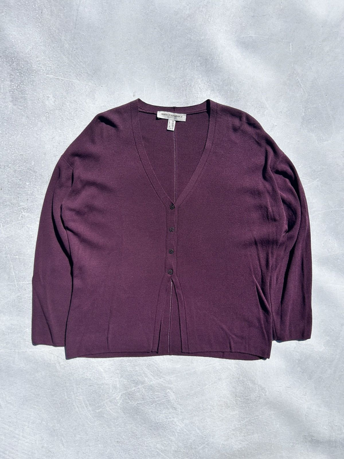 Other Maria Di Ripabianca Women Cardigan Made in Italy Size XL Size XL / US 12-14 / IT 48-50 - 1 Thumbnail