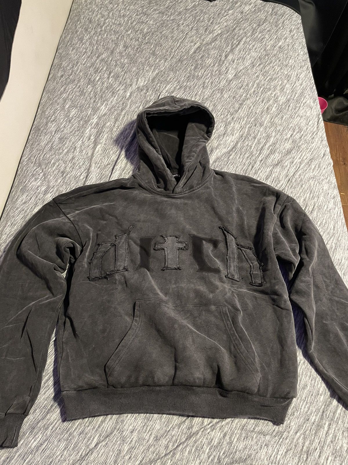 Vintage STONE WASHED HOODIE 500 GSM 16OZ NEVER WORN Size US S / EU 44-46 / 1 - 1 Preview