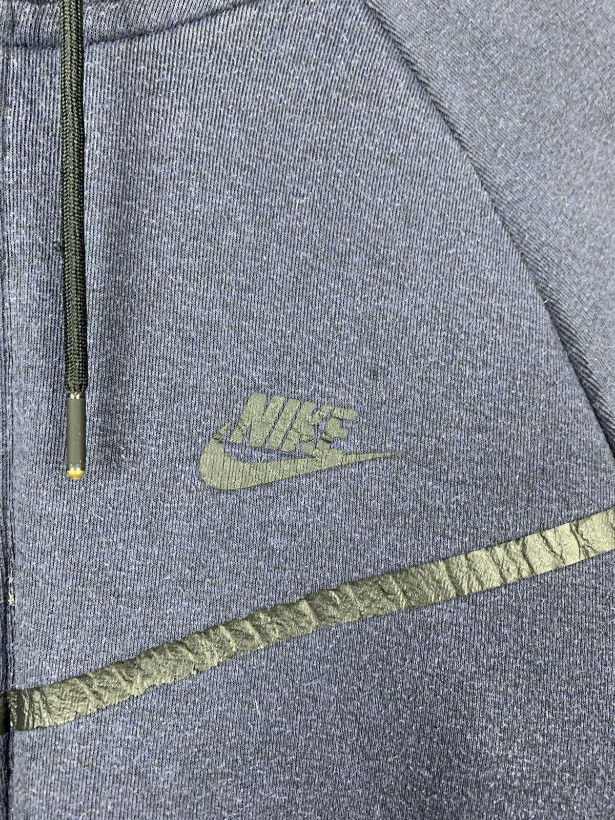 Nike Hype Y2K Nike Tech Fleece Full Zip Hoodie Navy Blue Faded Size US M / EU 48-50 / 2 - 5 Thumbnail