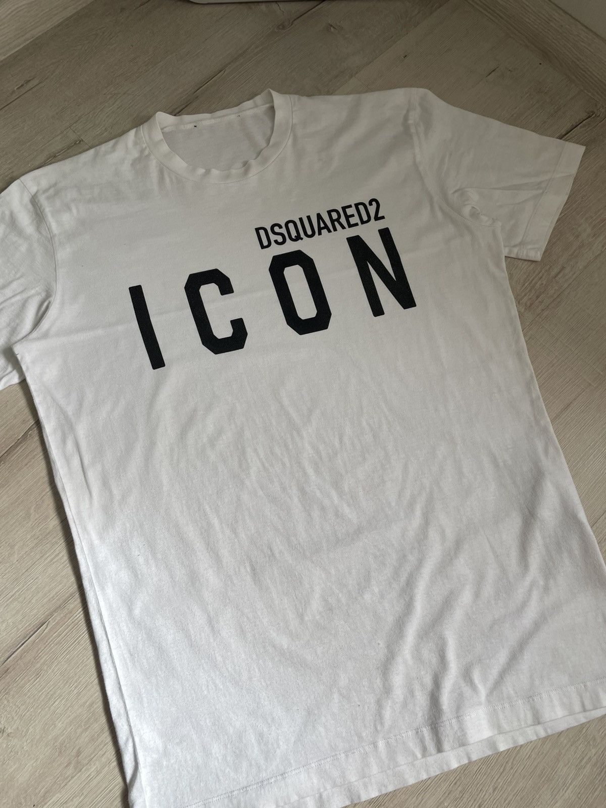 Designer × Dsquared2 Rare Dsquared 2 Icon Big Logo T-shirt Original Hypebeast Y2k Size US L / EU 52-54 / 3 - 3 Thumbnail