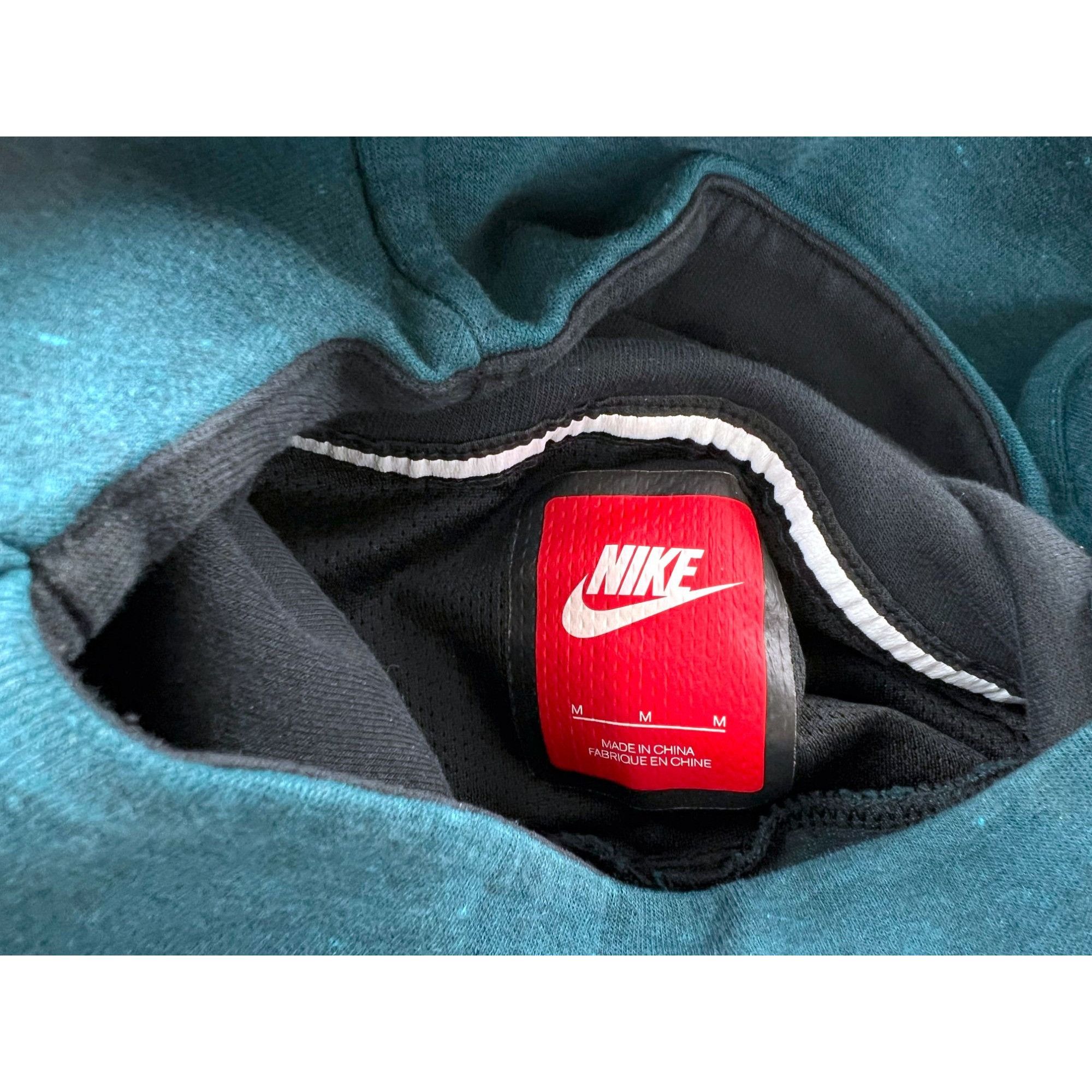 Nike Nike Tech Fleece Teal Funnel Neck Sweatshirt Hoodie Size US M / EU 48-50 / 2 - 4 Thumbnail