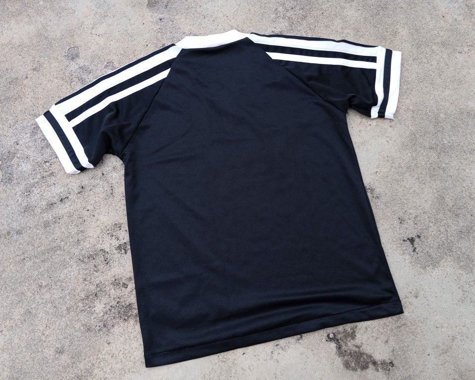 Adidas VTG 80s 90s Adidas Trefoil Vintage Jersey 🏀 Size US L / EU 52-54 / 3 - 3 Thumbnail