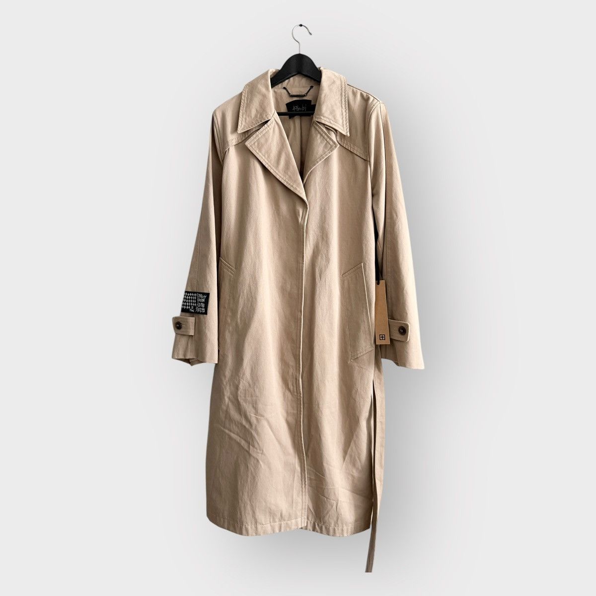 STEAL! Ksubi Khaki Trench Coat (L)