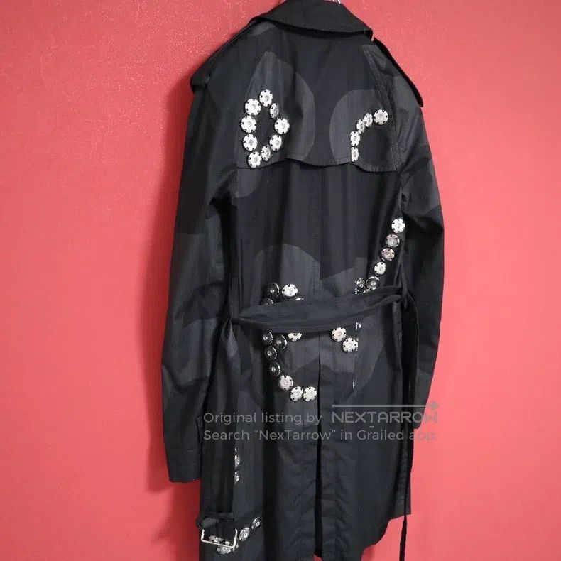 Comme des Garcons Comme Des Garcons Silver Buckle Trench Coat Size US XS / EU 42 / 0 - 5 Thumbnail