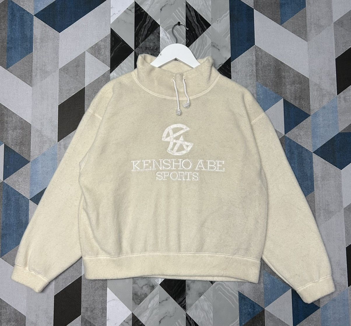🔥 KENSHO ABE SPORTS FLEECE Embroidery Logo