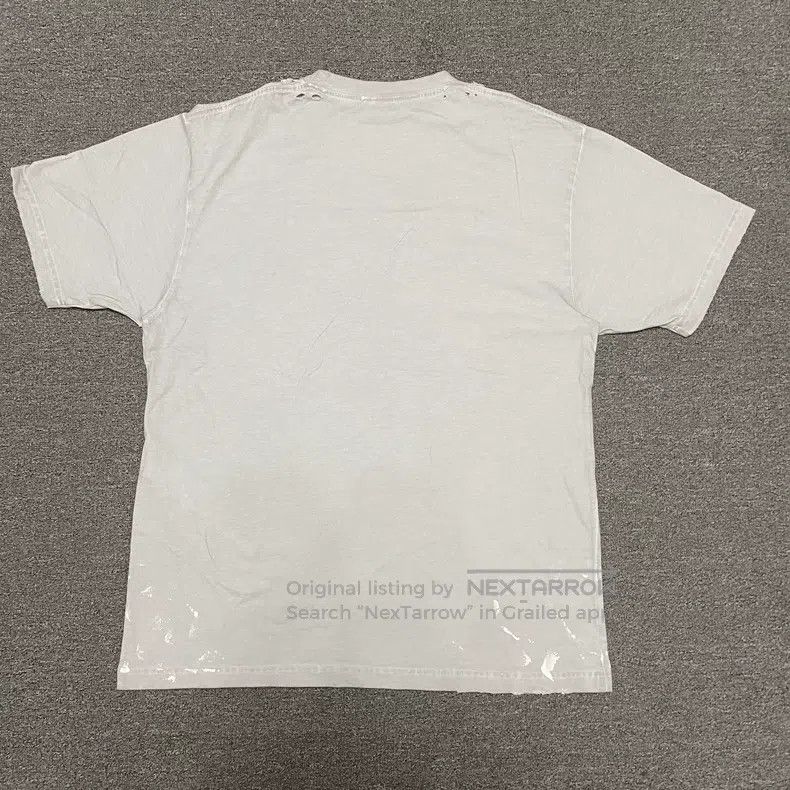 Balenciaga Balenciaga Spray Paint Distressed Short Sleeve Size US S / EU 44-46 / 1 - 3 Thumbnail