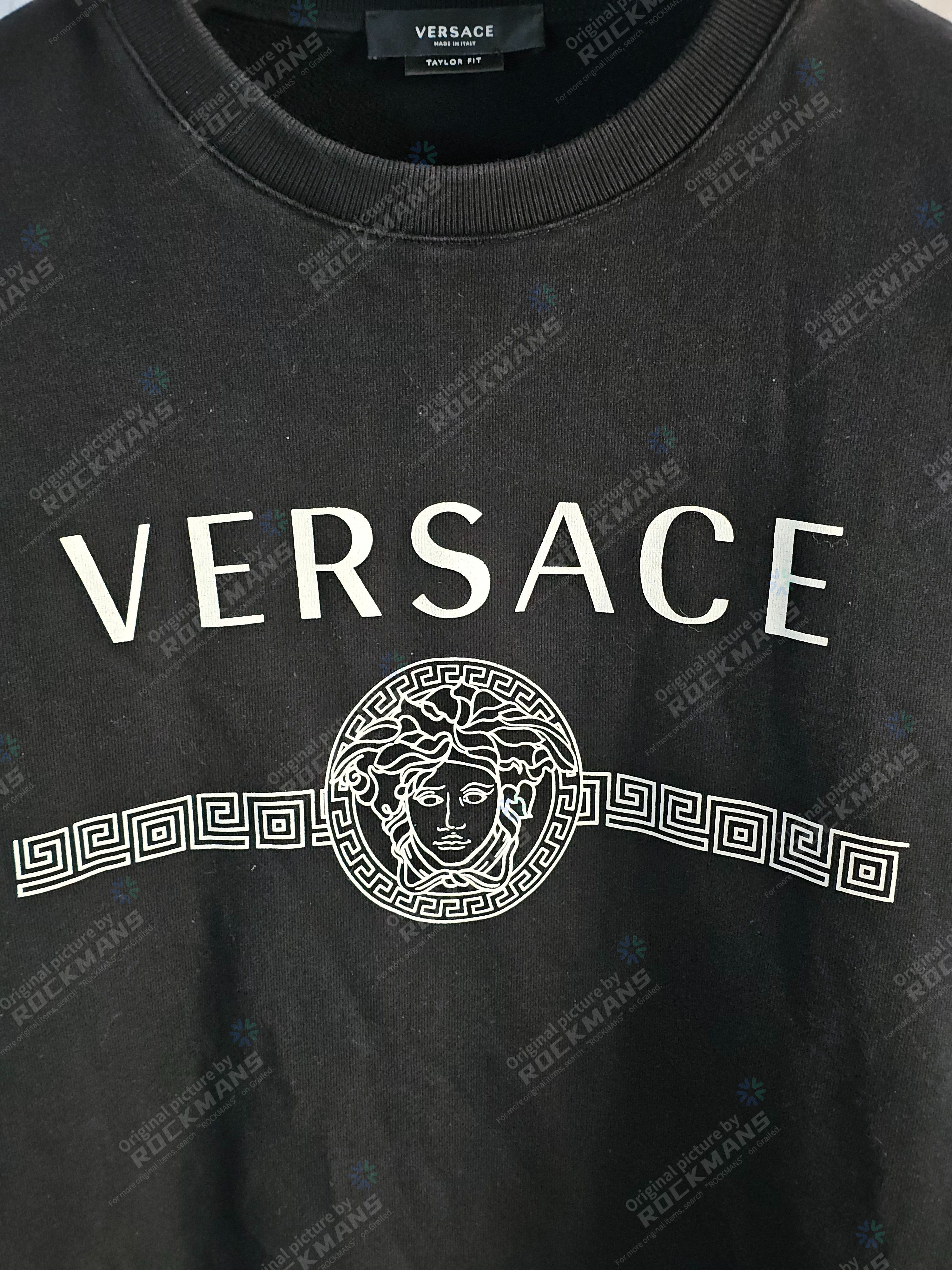Versace Versace Medusa Logo Crewneck Sweater Size S Size US S / EU 44-46 / 1 - 2 Thumbnail