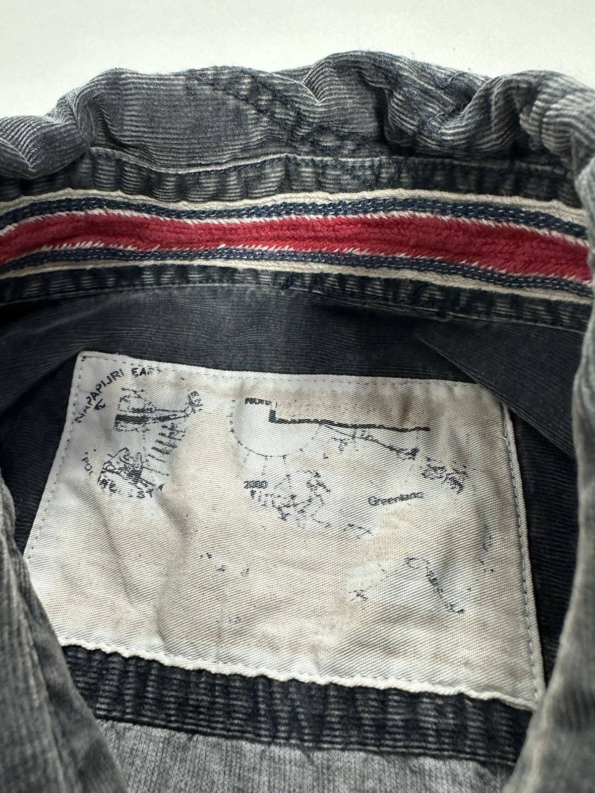 Napapijri × Vintage Vintage Napapijri Shirt Size US XL / EU 56 / 4 - 8 Thumbnail