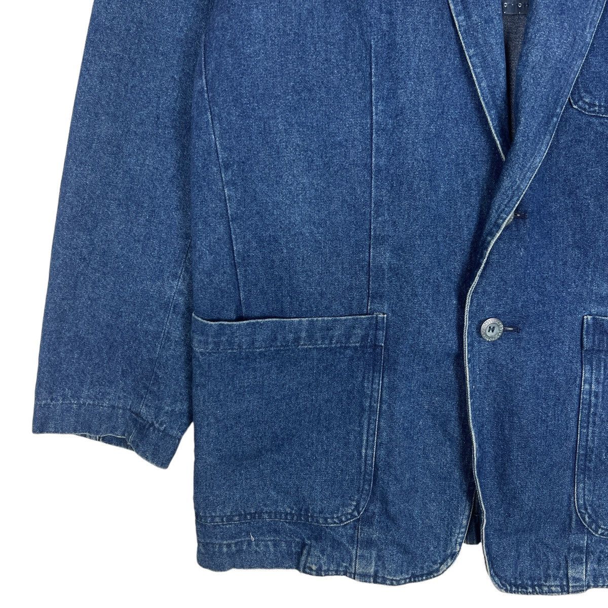 Mila Schon 🔥 SCHON DENIM BLAZER JACKET MADE IN ITALY Size US S / EU 44-46 / 1 - 4 Thumbnail
