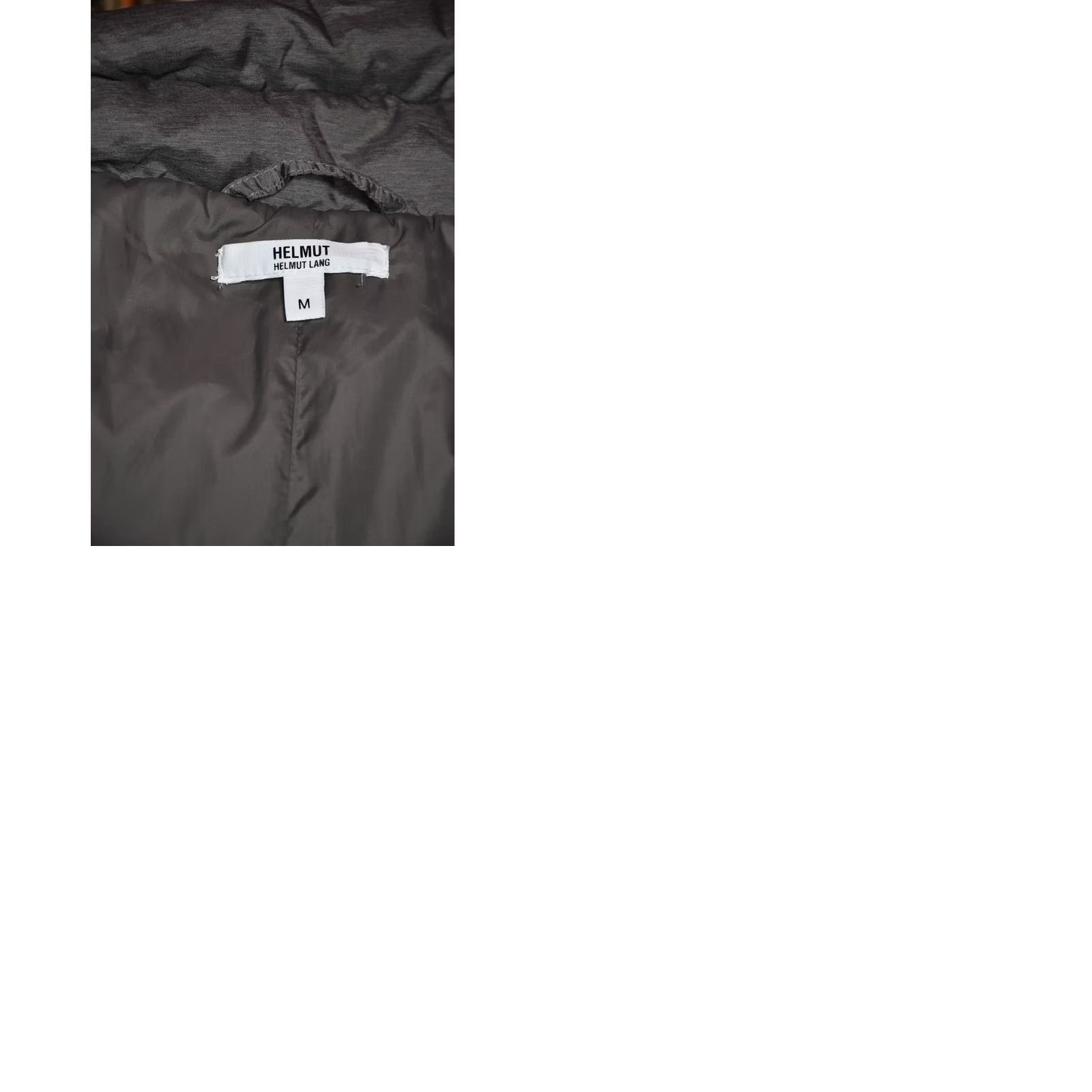 Helmut Lang HELMUT LANG Hooded Puffer Vest Women's M Gray Size M / US 6-8 / IT 42-44 - 10 Thumbnail