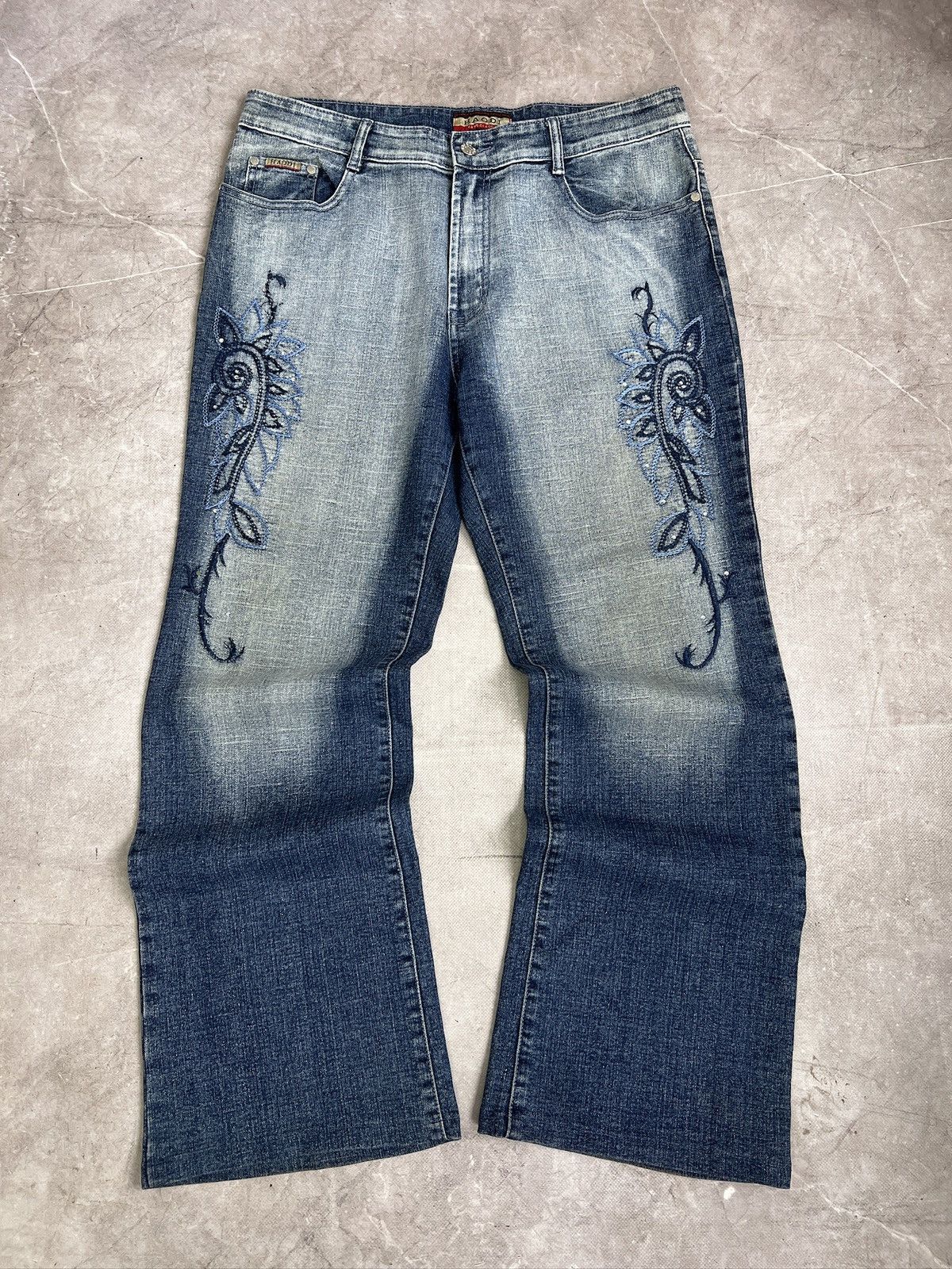Junya Watanabe Vintage washed baggy distressed jeans tornado mart style y2k Size US 34 / EU 50 - 1 Thumbnail