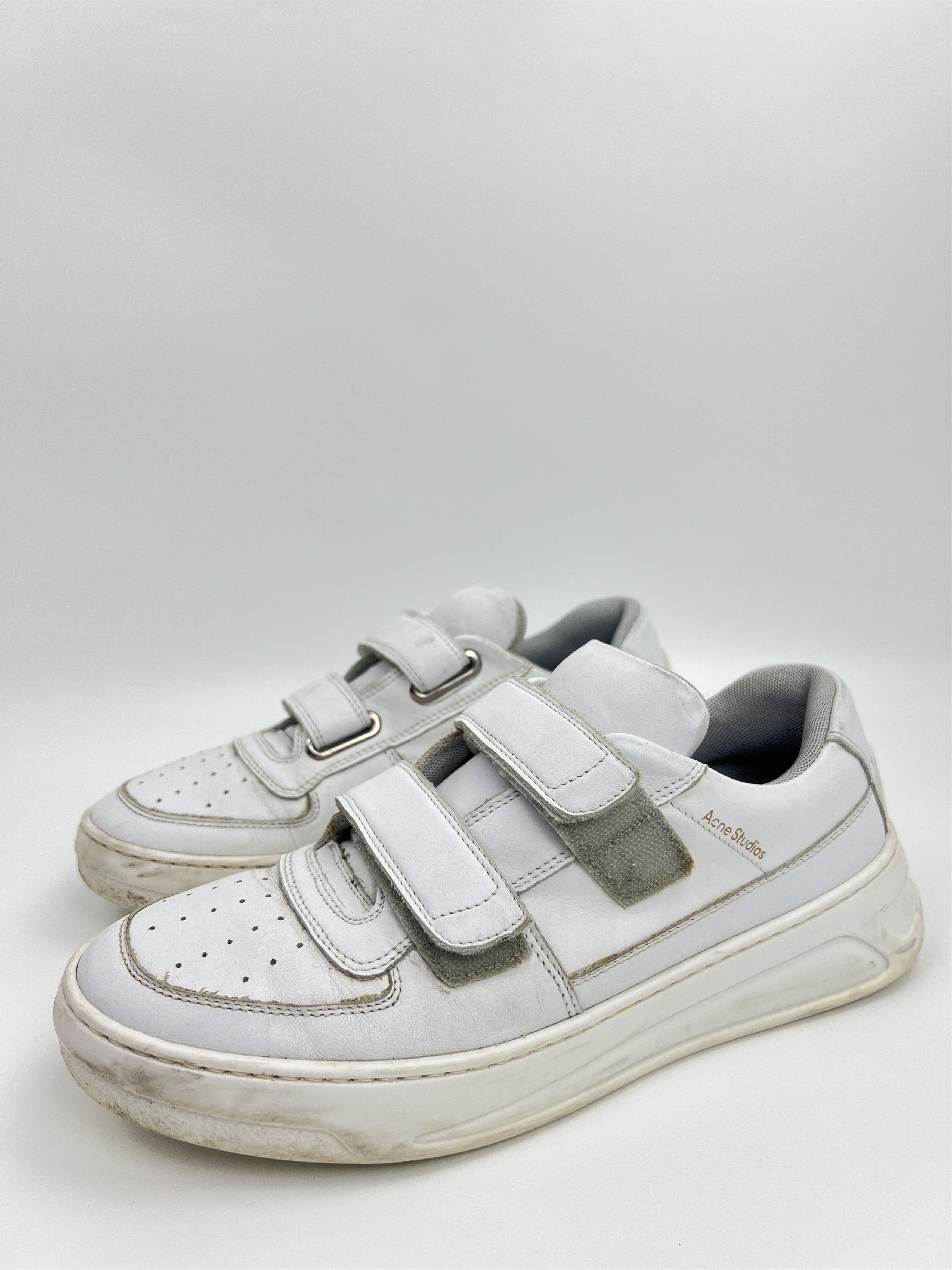 Acne Studios Acne Studios Steffey Leather Sneakers Box Size US 11 / IT 41 - 11 Thumbnail