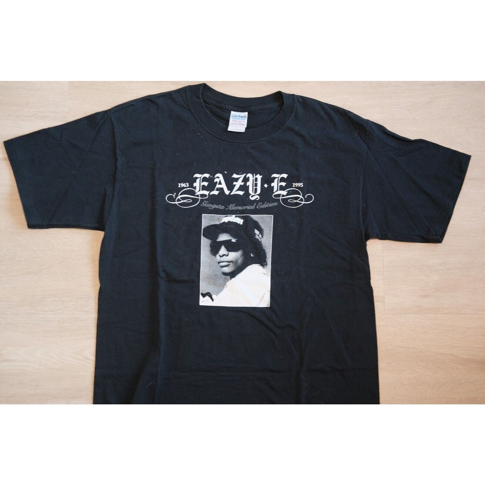 Gildan Gildan Eazy-E Gangsta Memorial T-Shirt Music Rap Mens L Size US L / EU 52-54 / 3 - 7 Thumbnail
