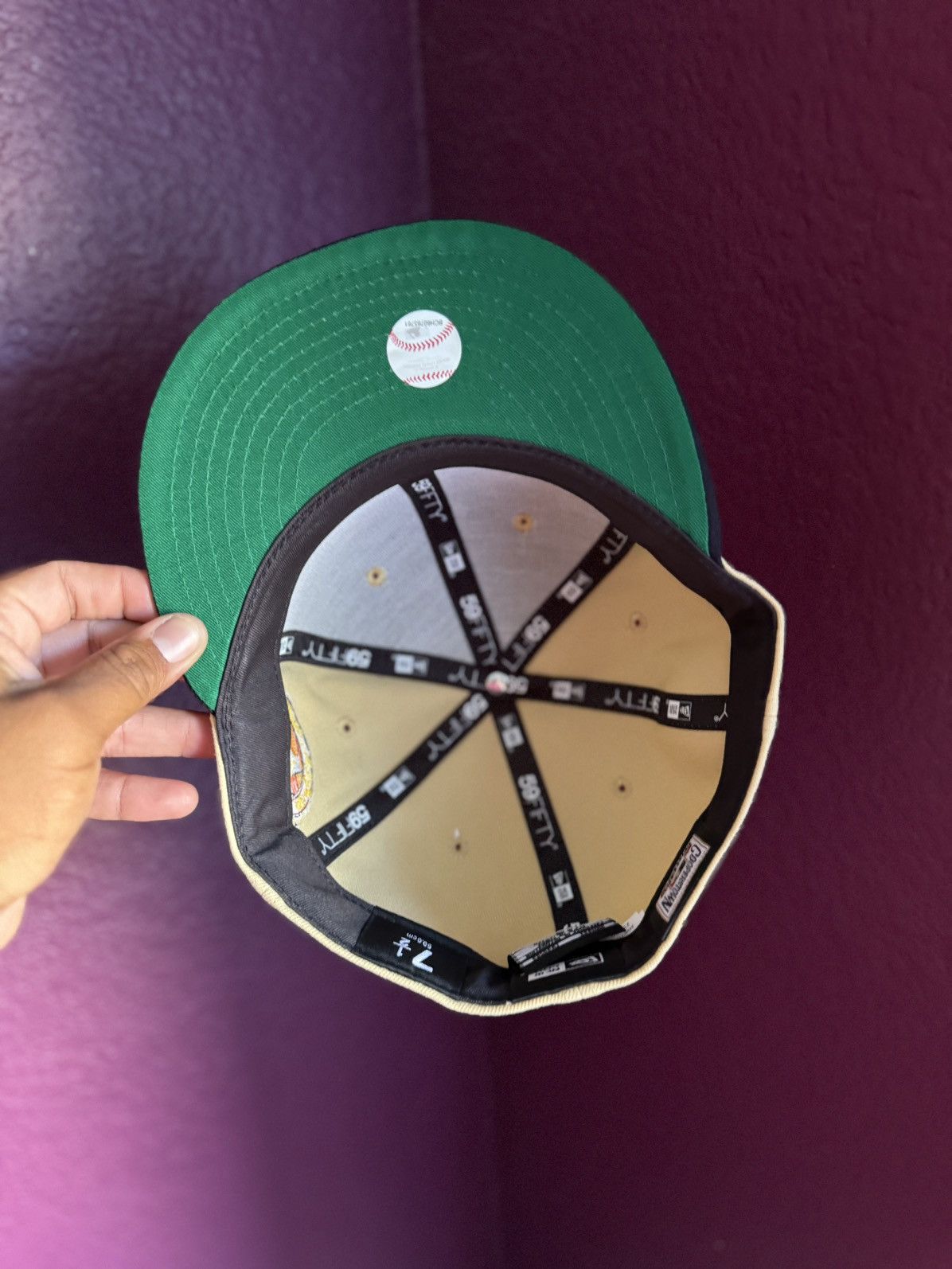Hat Club 7 1/2~ Houston Astros Vegas Gold Size ONE SIZE - 5 Thumbnail