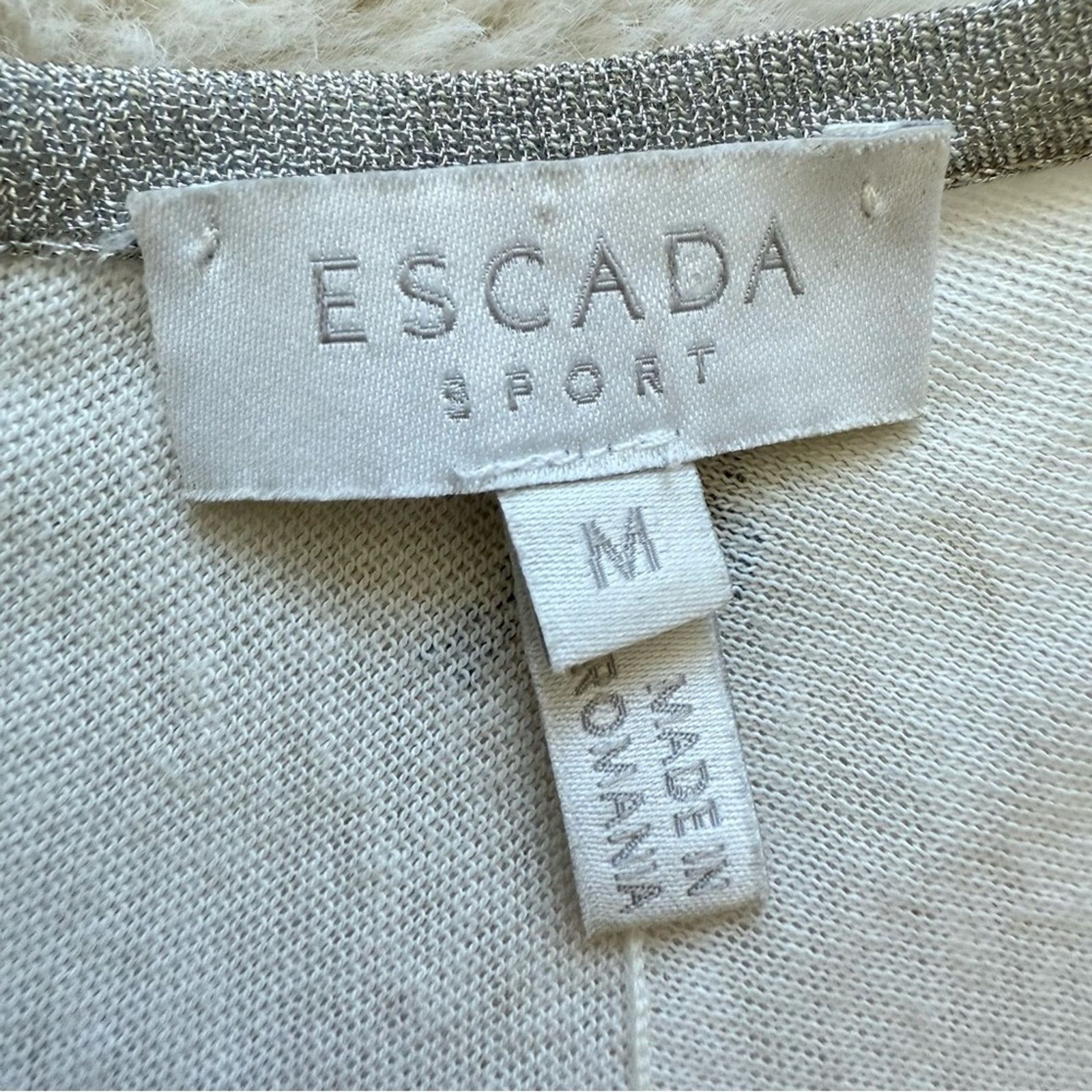 Escada Escada Sport women 2 pieces top size M Authentic Size M / US 6-8 / IT 42-44 - 7 Thumbnail