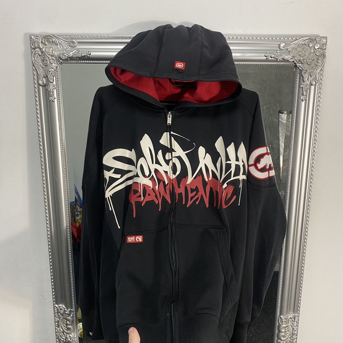 Ecko Unltd. Vintage Y2K Ecko Zip-hoodie Size US M / EU 48-50 / 2 - 3 Thumbnail