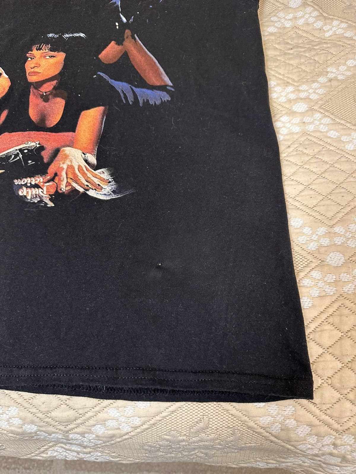 Band Tees 🔥 Vintage Pulp Fiction Smoking Thurman Quentin Tarantino Tee Size US S / EU 44-46 / 1 - 5 Thumbnail